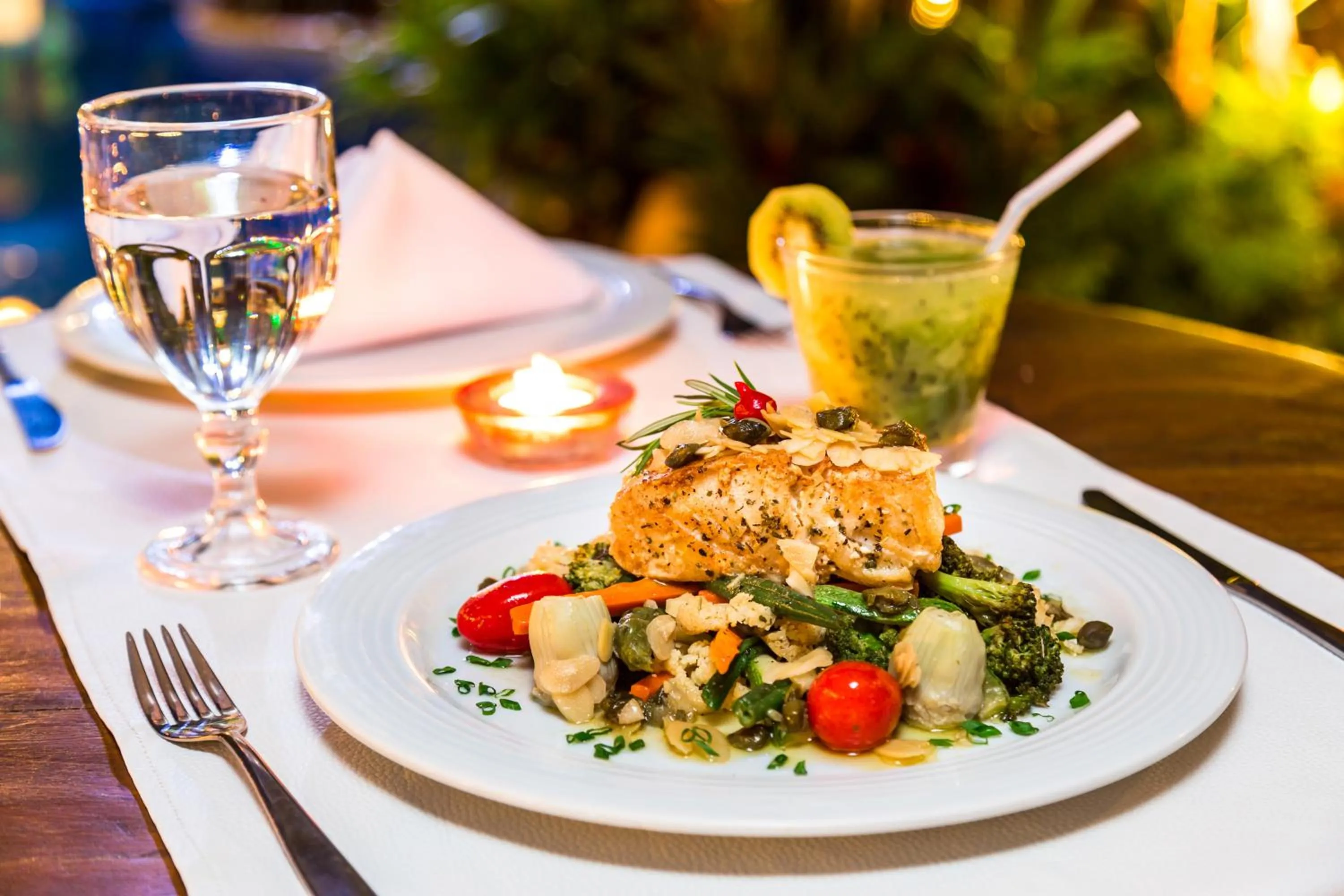 Restaurant/places to eat in Hotel Pousada Coqueiros