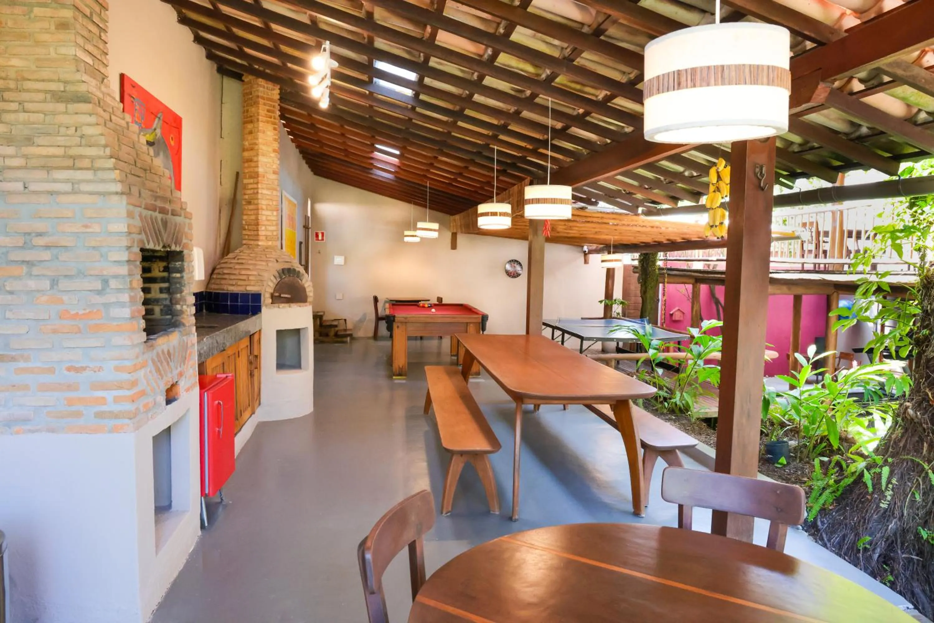 Game Room in Hotel Pousada Coqueiros