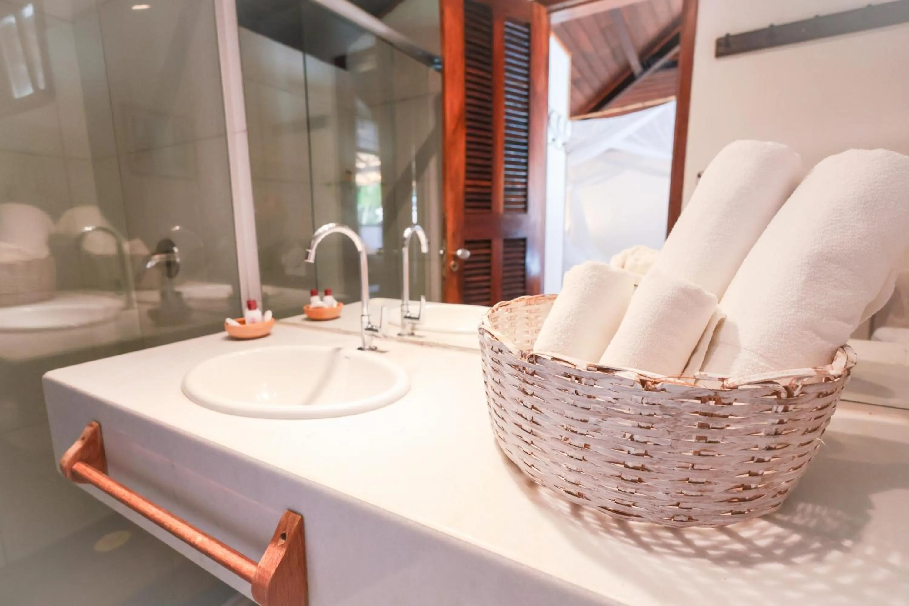 Bathroom in Hotel Pousada Coqueiros