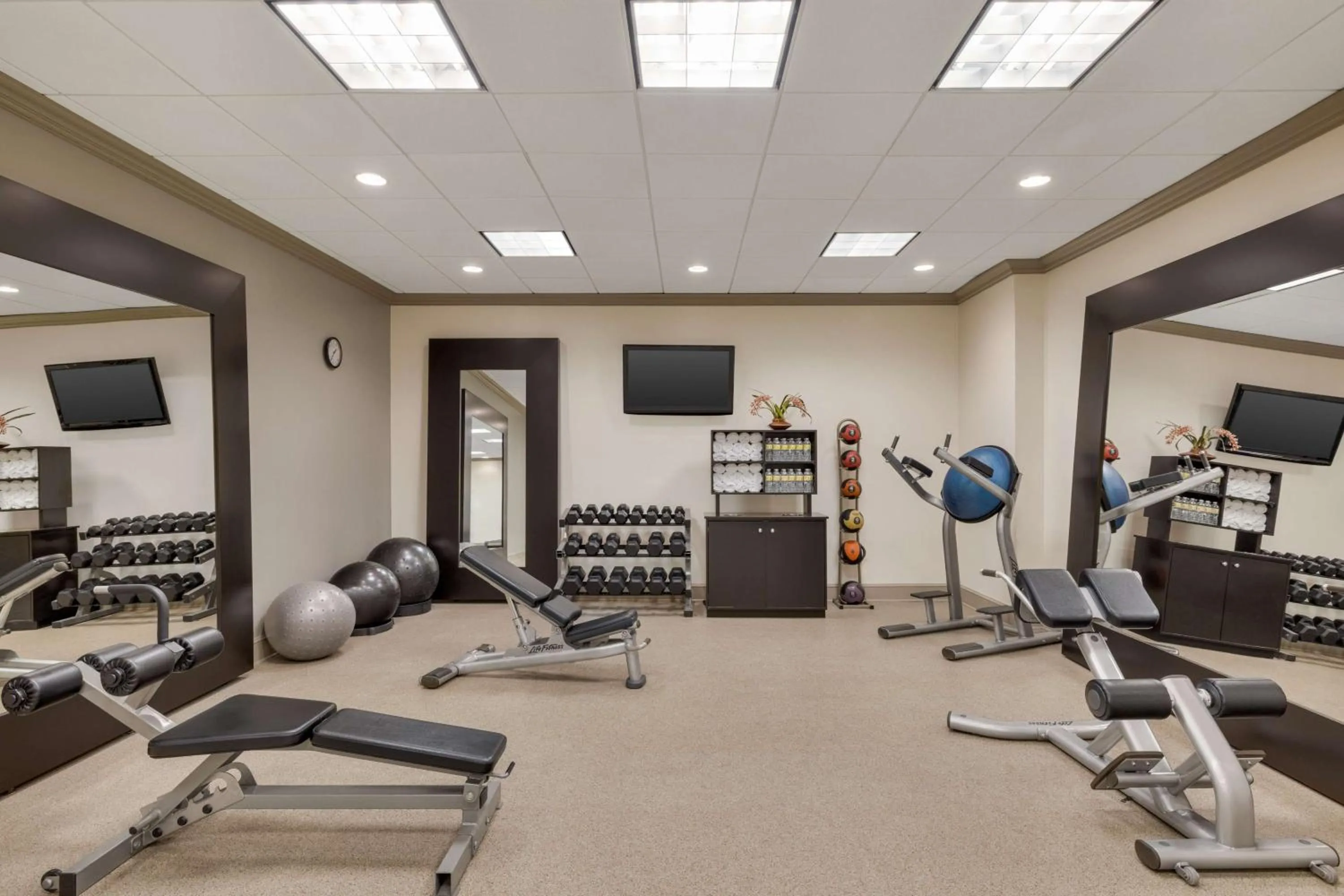 Fitness centre/facilities in DoubleTree by Hilton New Orleans Airport