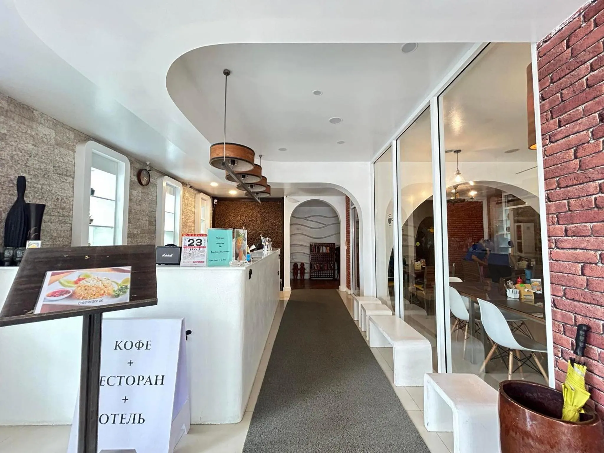 Lobby or reception in Benyada Lodge - Surin Beach