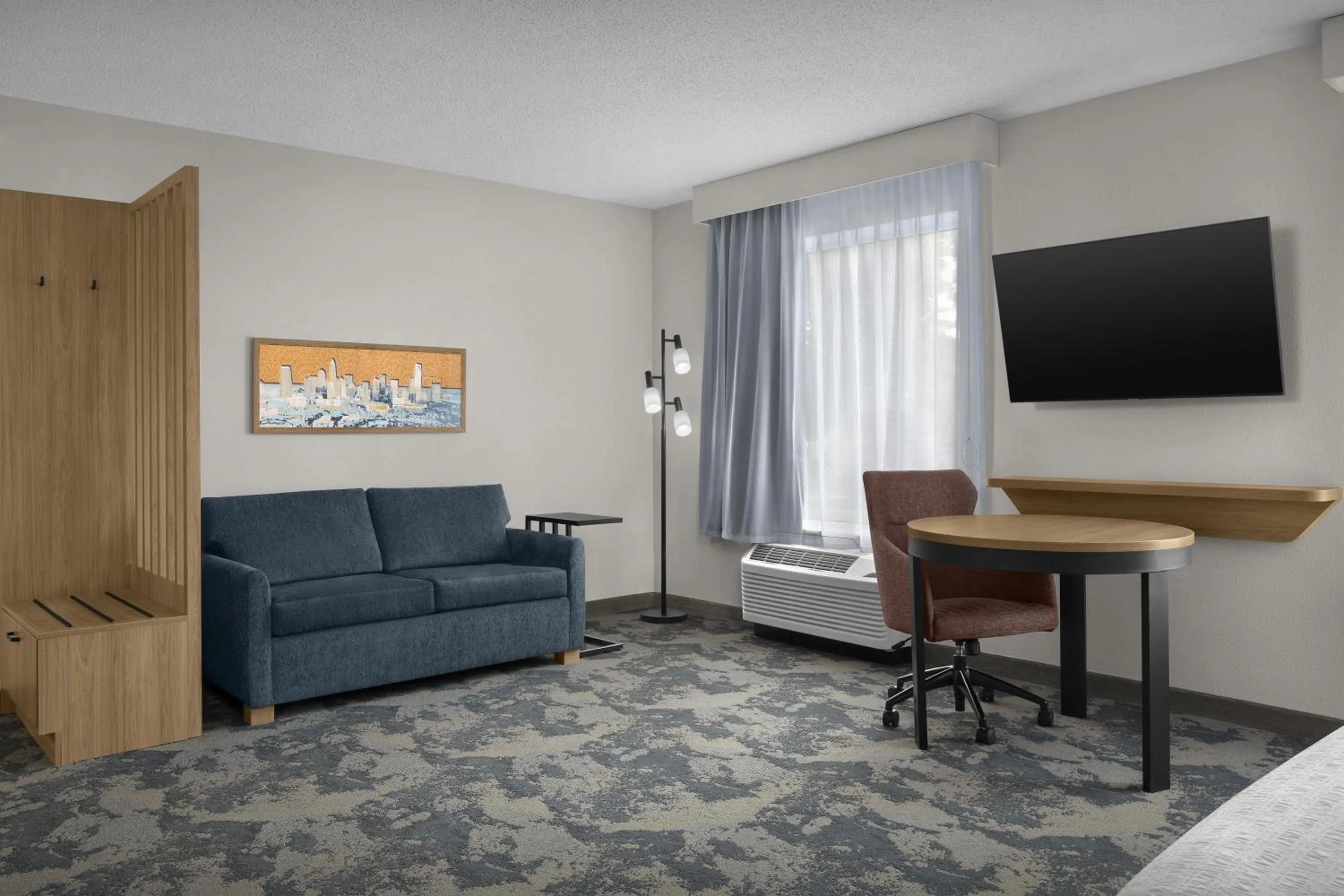 Bedroom in Hampton Inn & Suites Huntersville