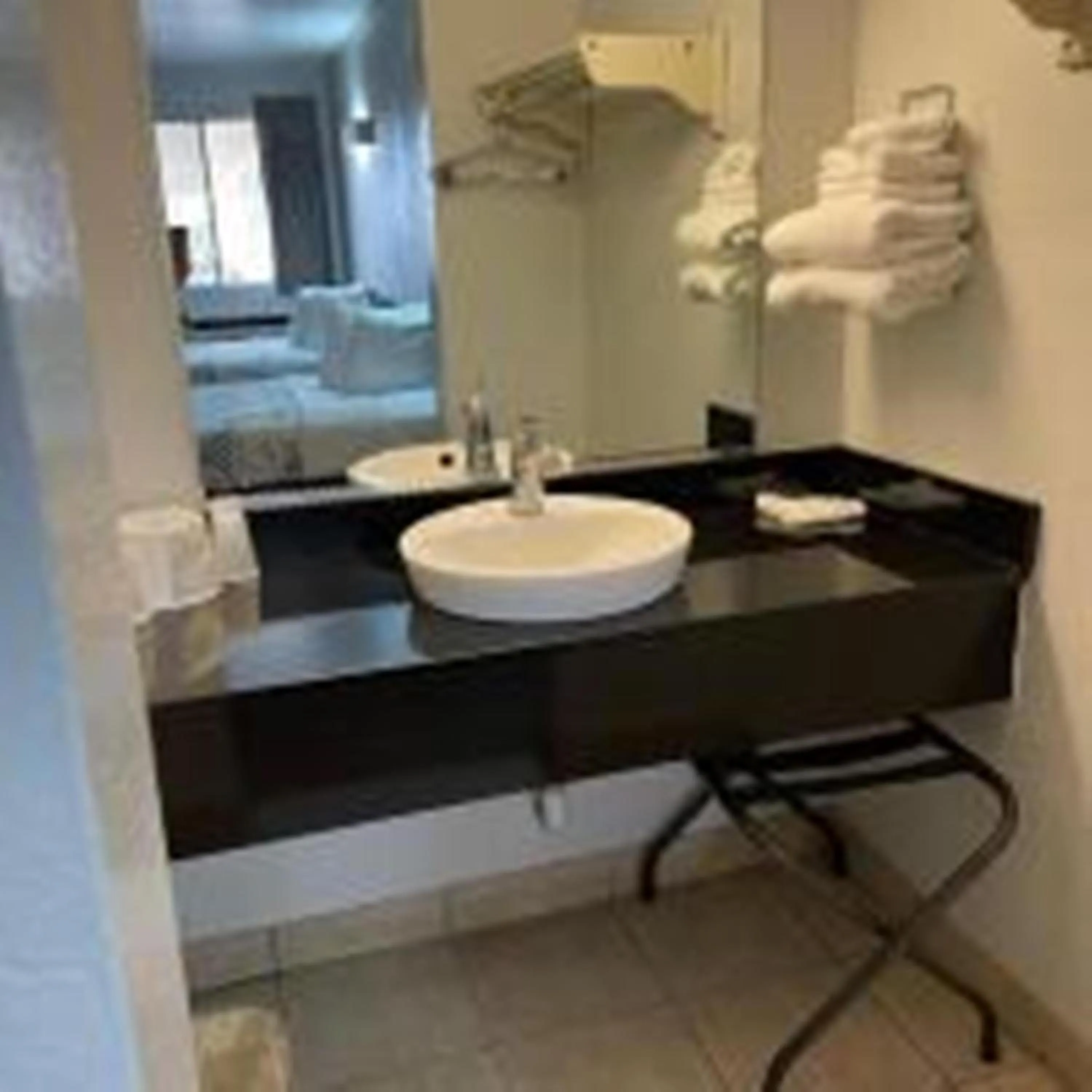 Bathroom in Motel 6-Van Horn, TX