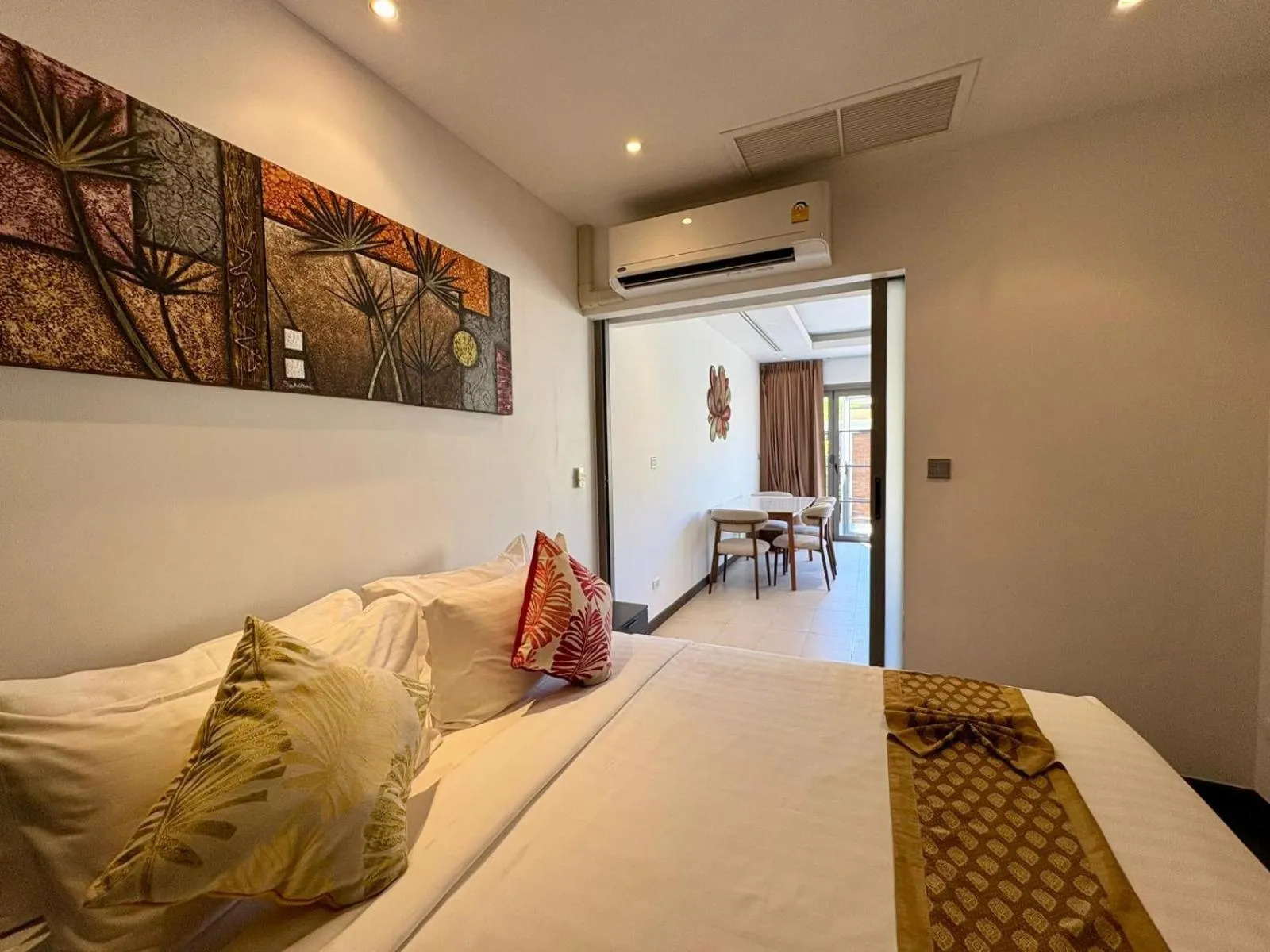 Bed in The Residence Resort