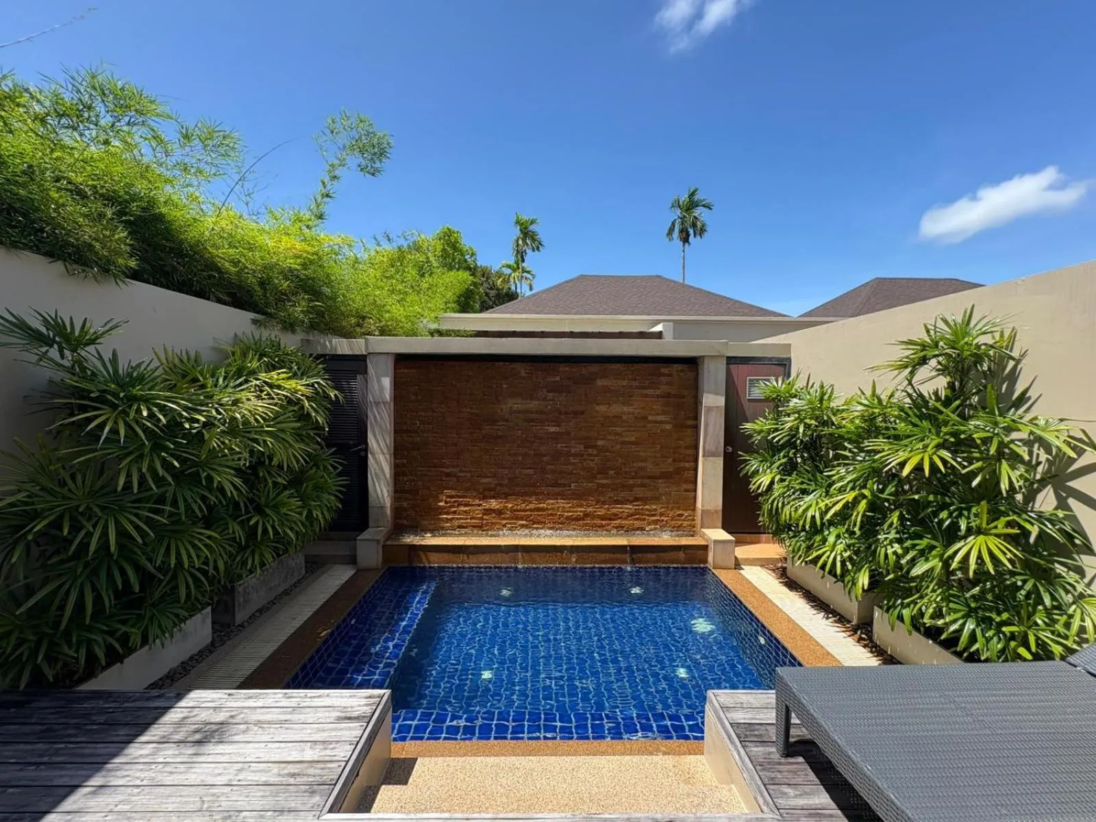 Patio in The Residence Resort
