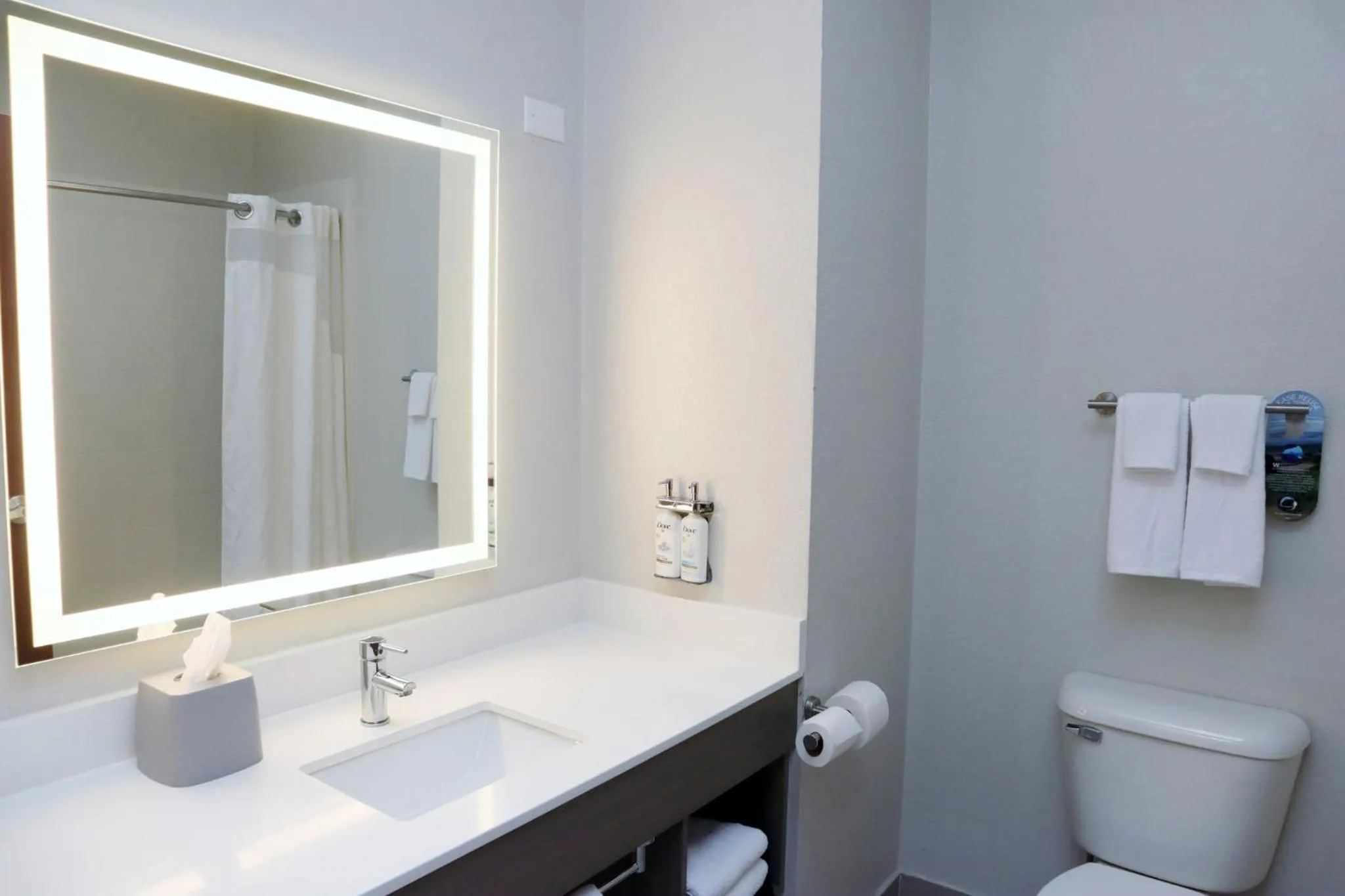 Bathroom in Holiday Inn Express Baton Rouge North by IHG