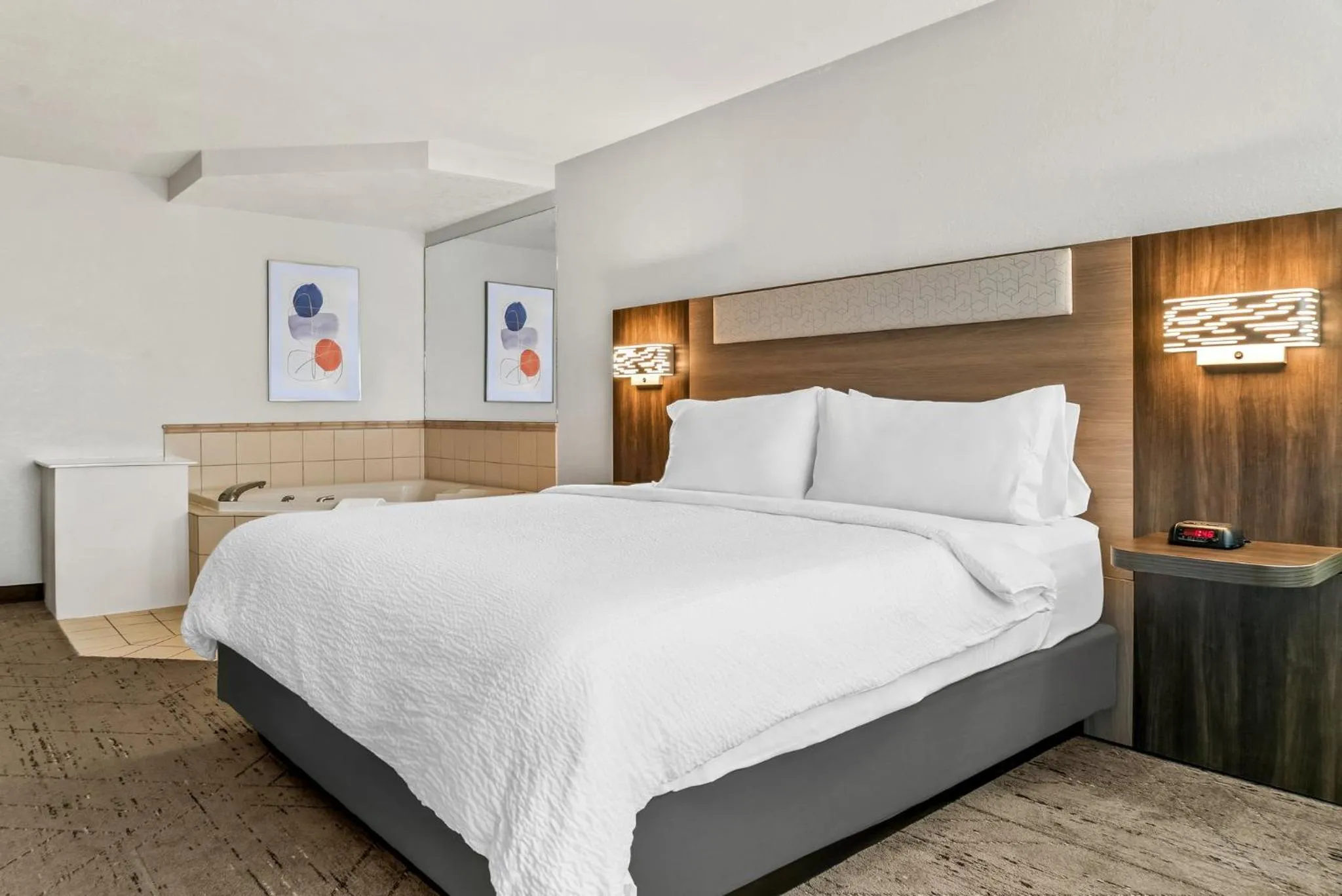 Photo of the whole room, Bed in Holiday Inn Express Lapeer by IHG