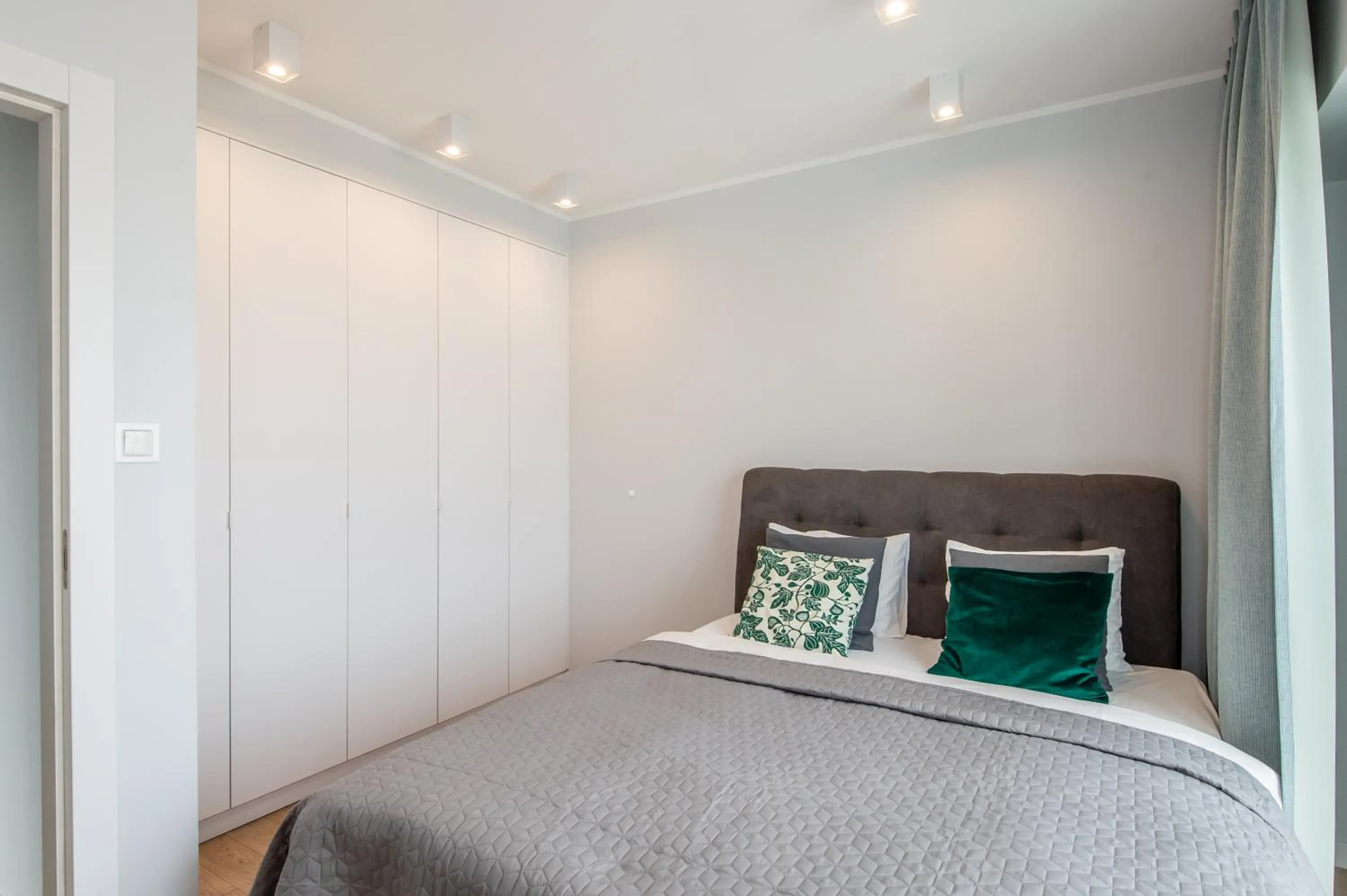 Bed in Super-Apartamenty International Fair