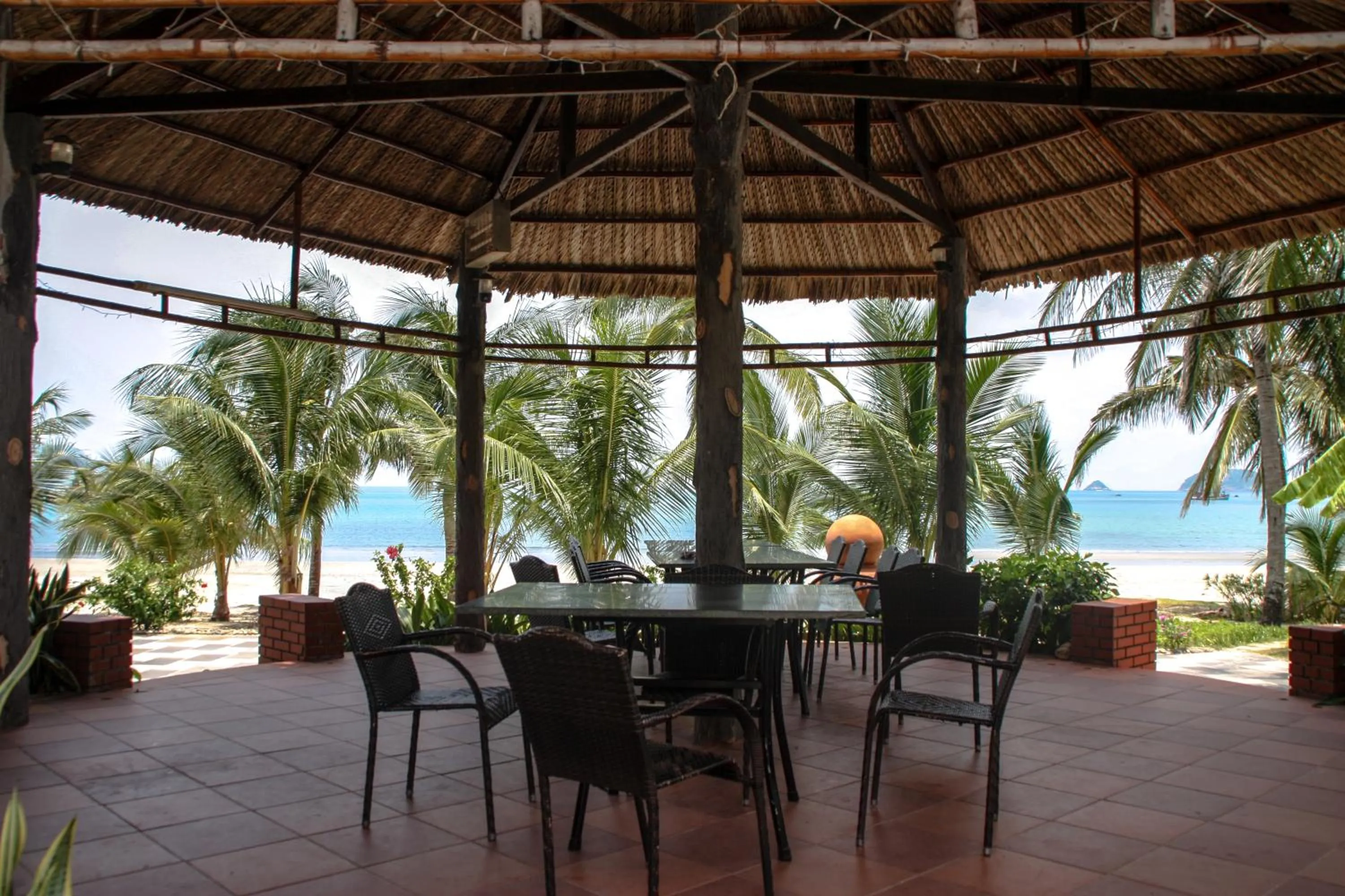 Patio in Con Dao Resort