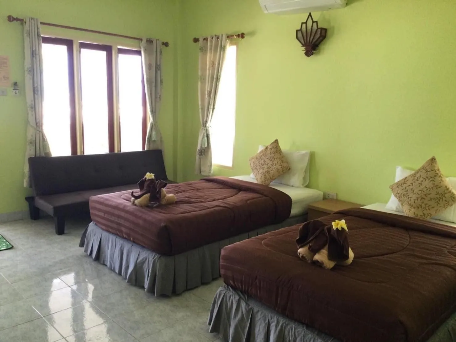 Bed in Salatan Resort