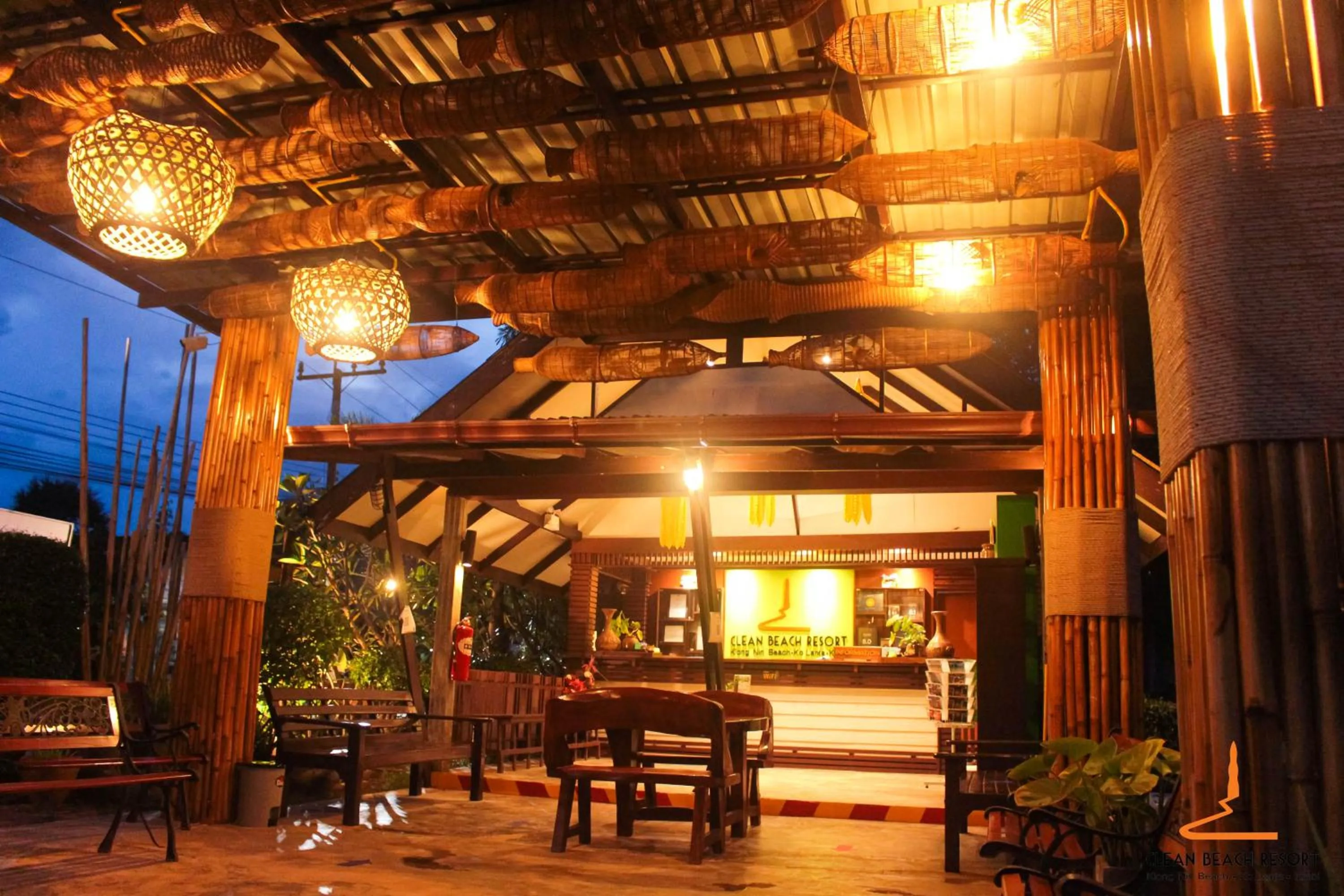 Facade/entrance in Clean Beach Resort