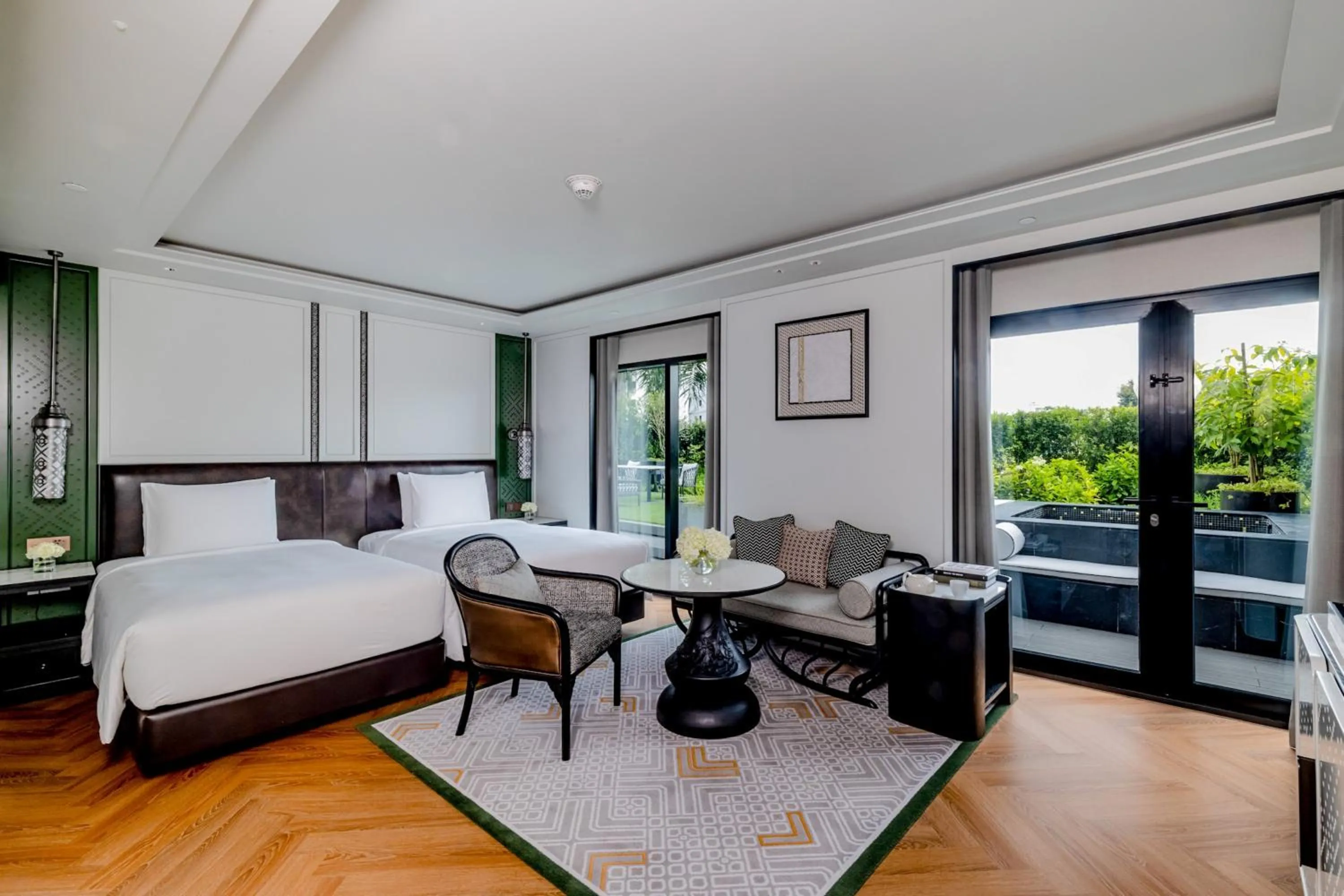 Premium Twin Room with Outdoor Hot Tub and Terrace Access in InterContinental Chiang Mai The Mae Ping by IHG