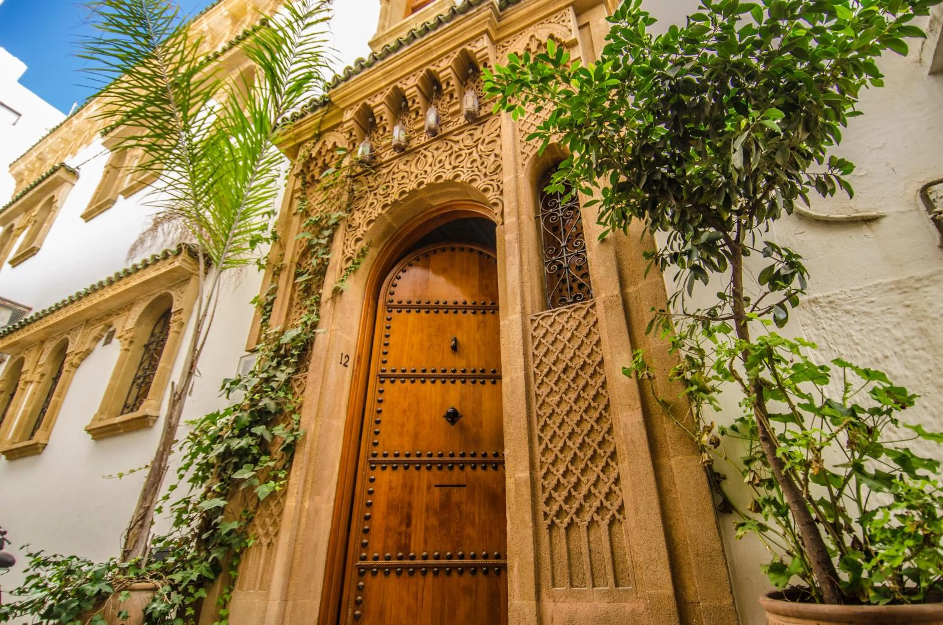 Facade/entrance in Riad Sidi Fatah