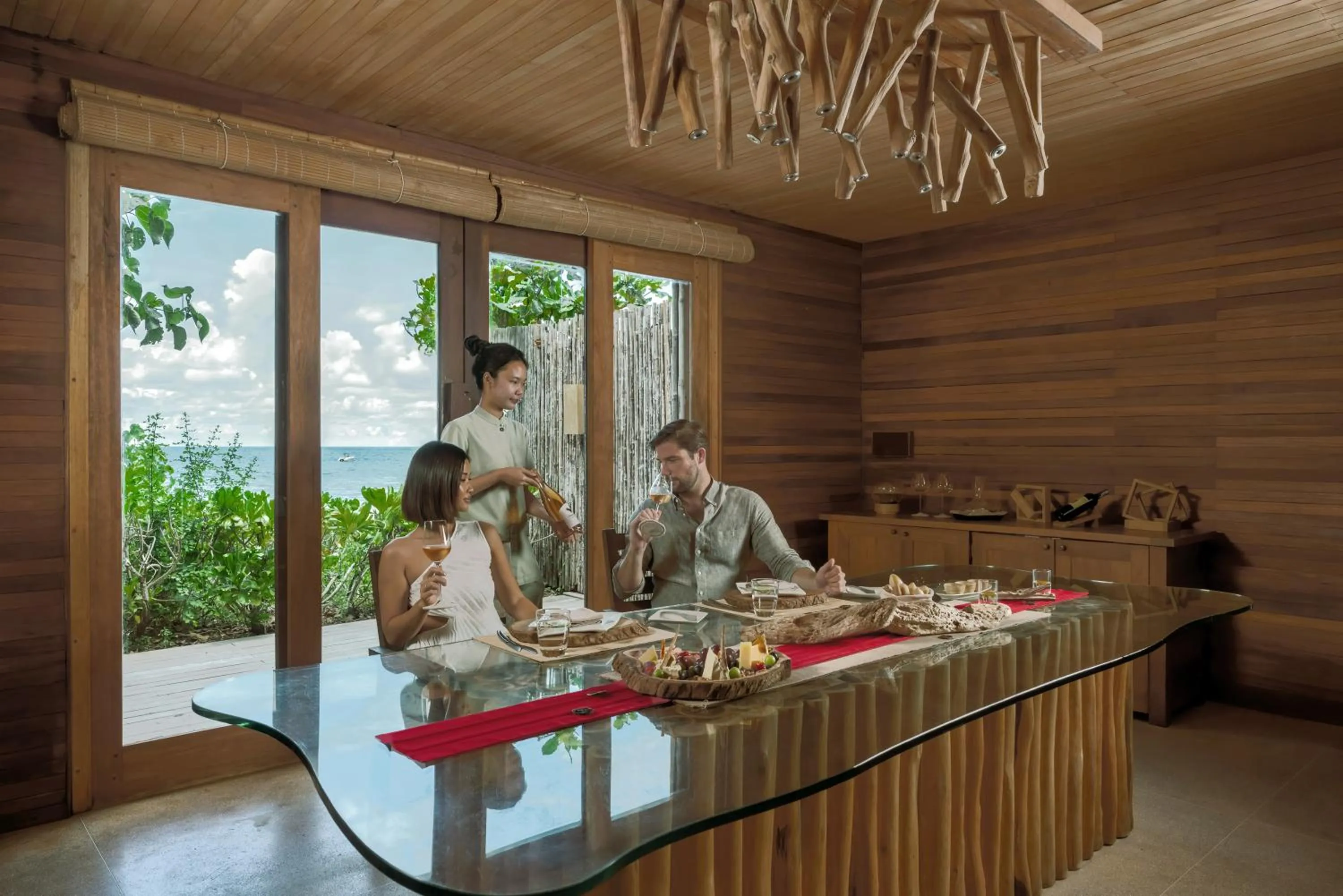 Lunch in Six Senses Con Dao - Turtle Island Paradise