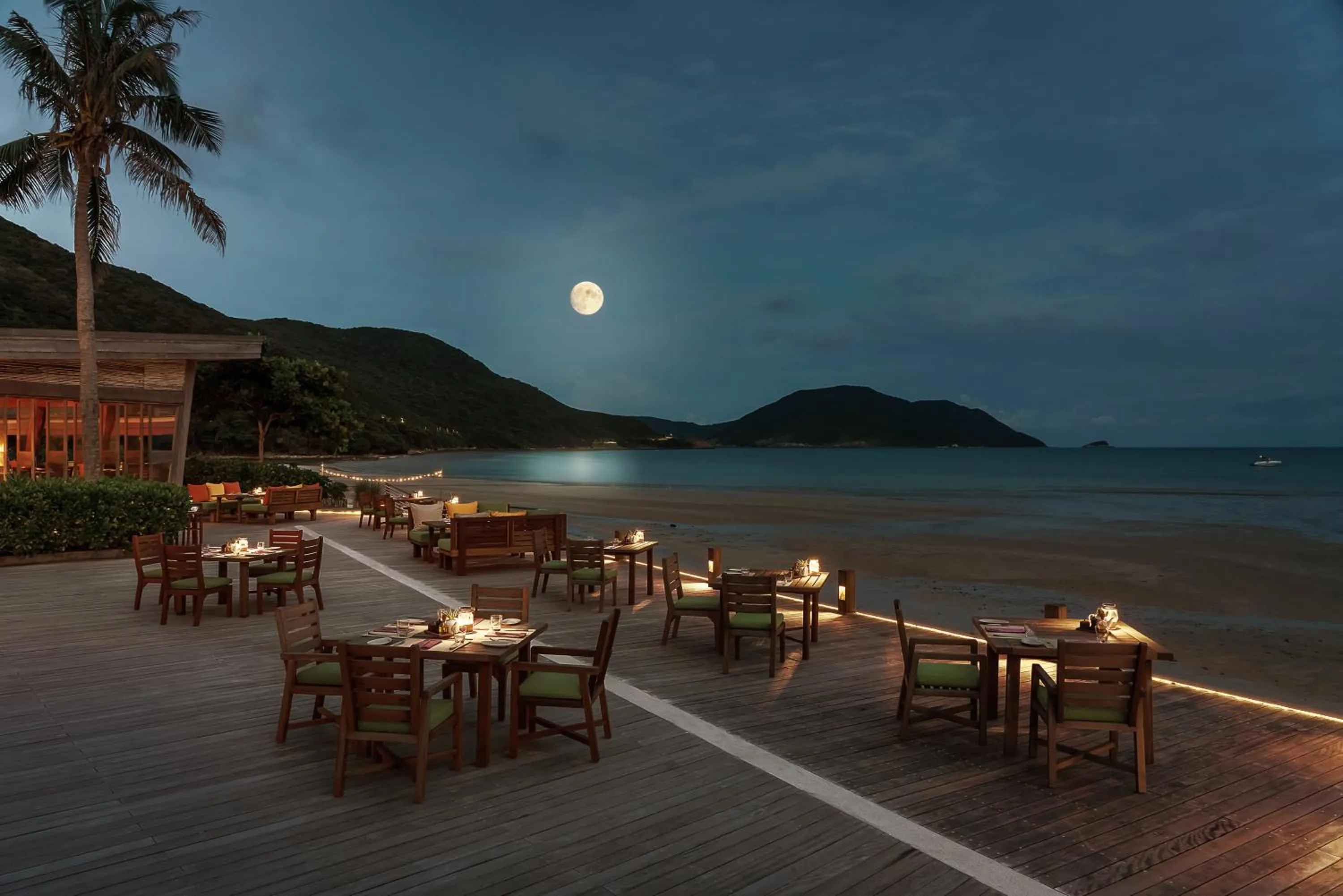 Dining area in Six Senses Con Dao - Turtle Island Paradise
