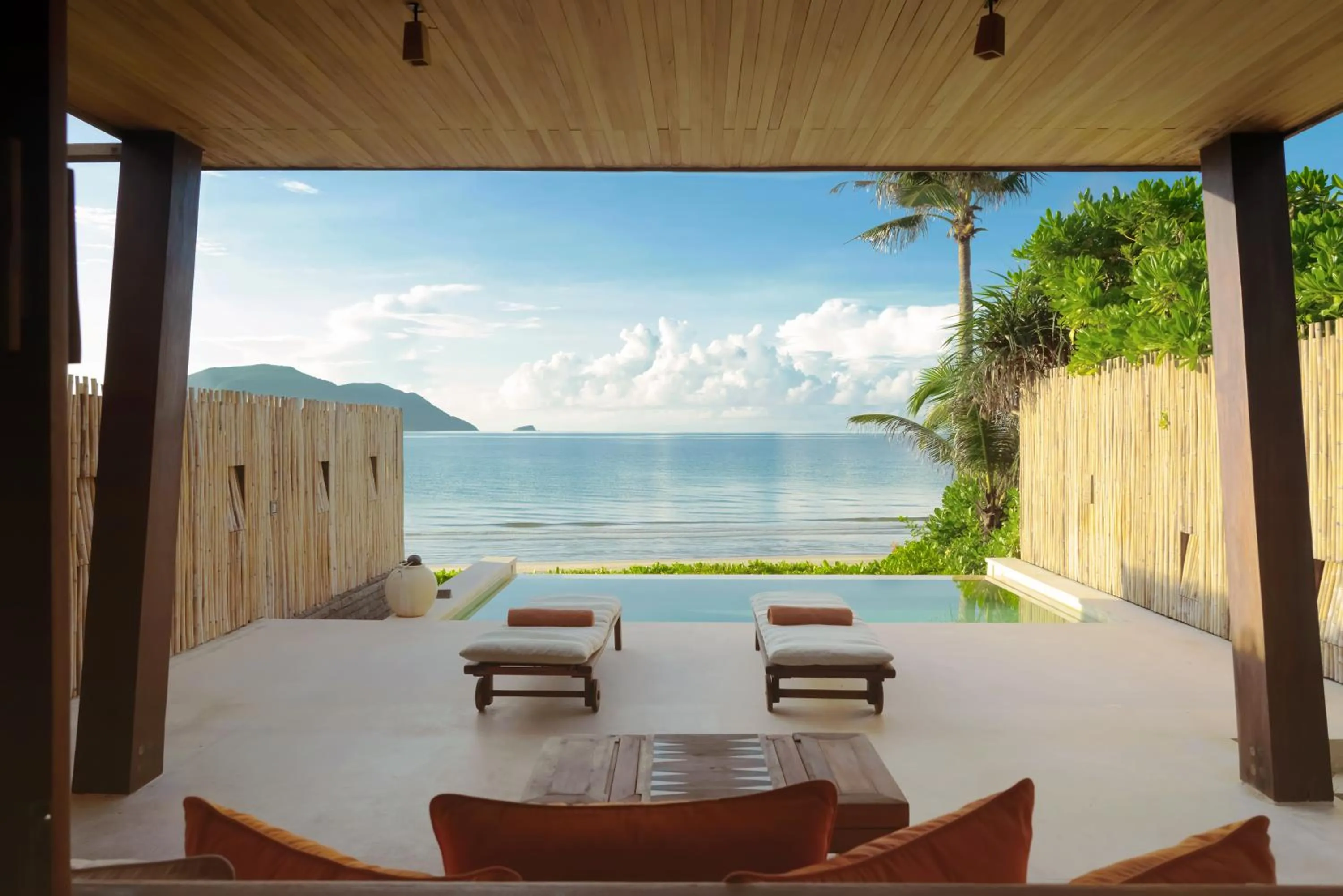 Seating area in Six Senses Con Dao - Turtle Island Paradise