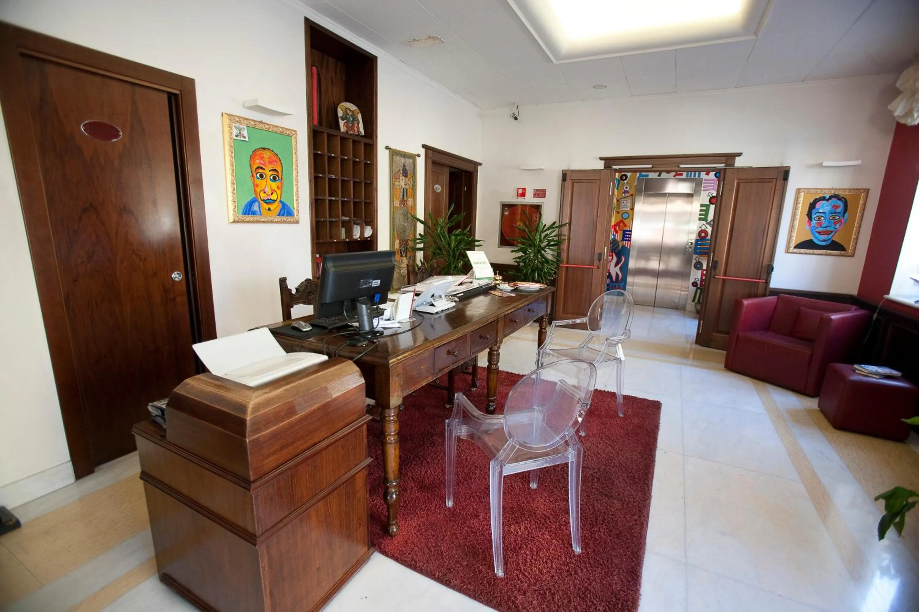 Lobby or reception in La Chicca Palace Hotel