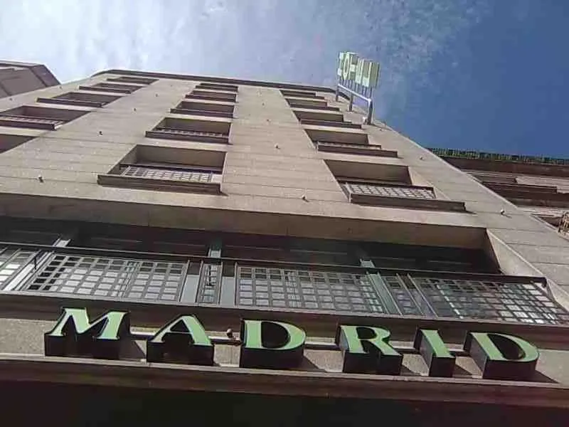 Facade/entrance in Hotel Madrid
