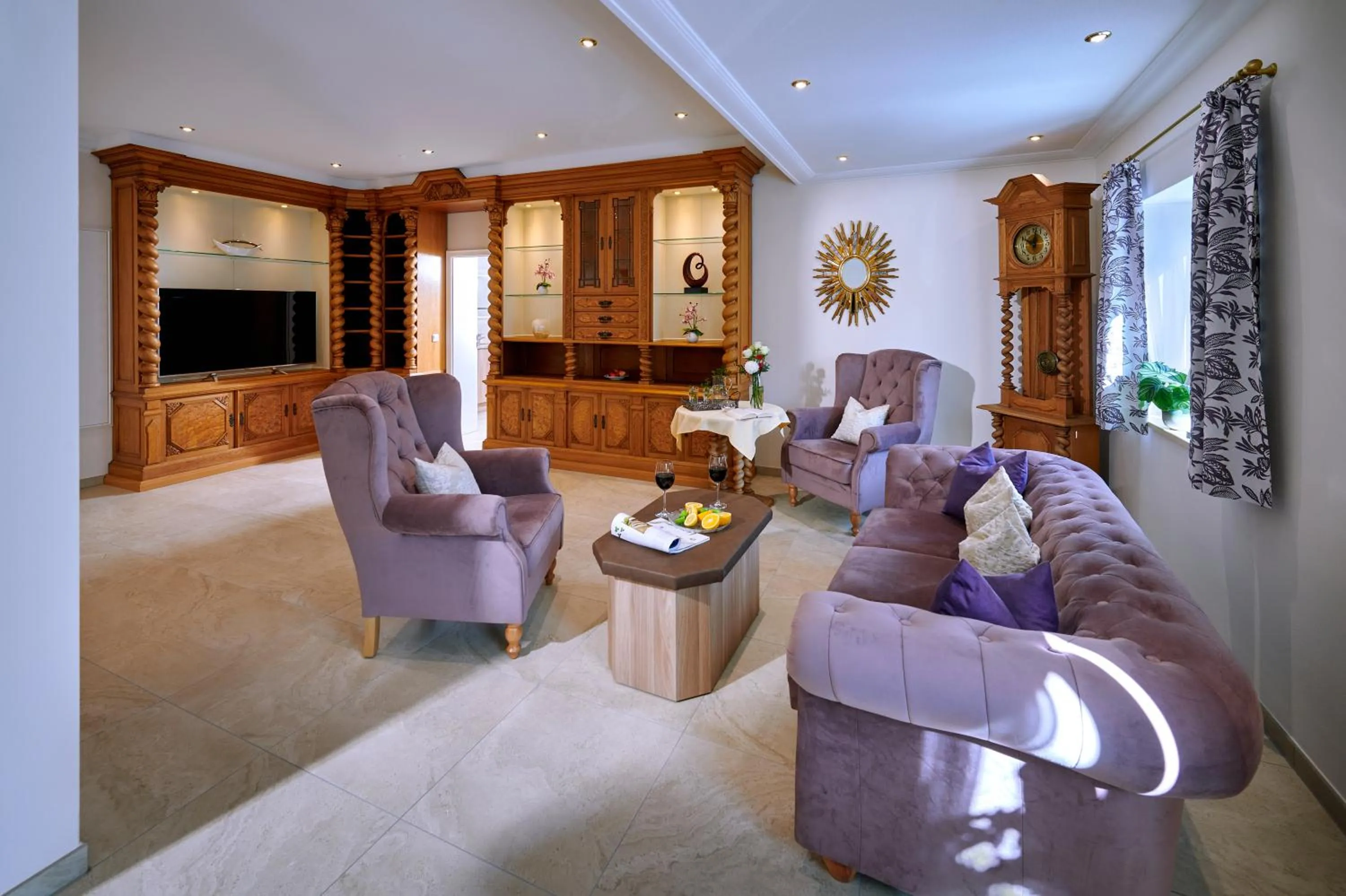 Living room in Ferienwohnungen im Bonnschloessl