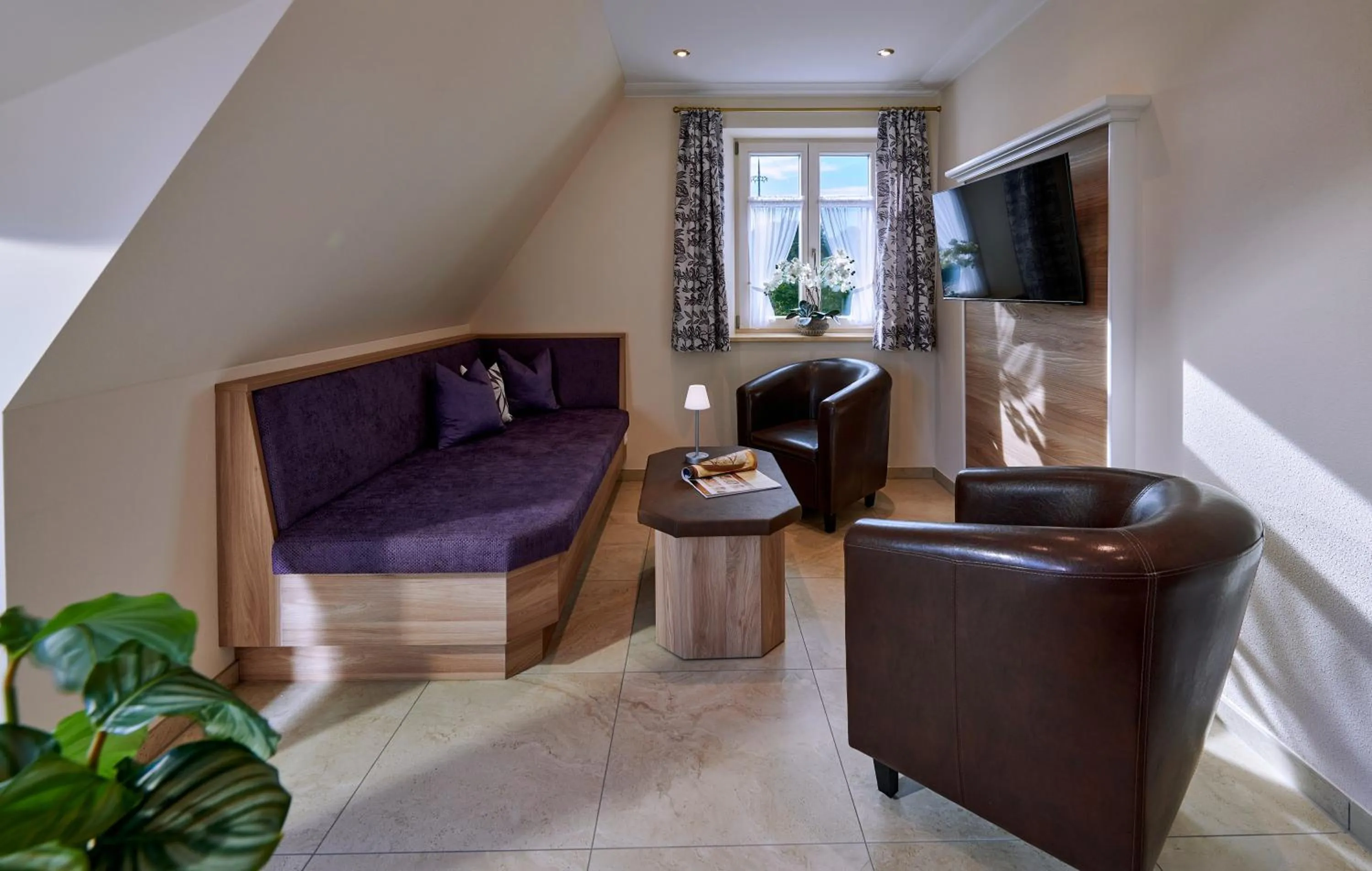 Living room in Ferienwohnungen im Bonnschloessl