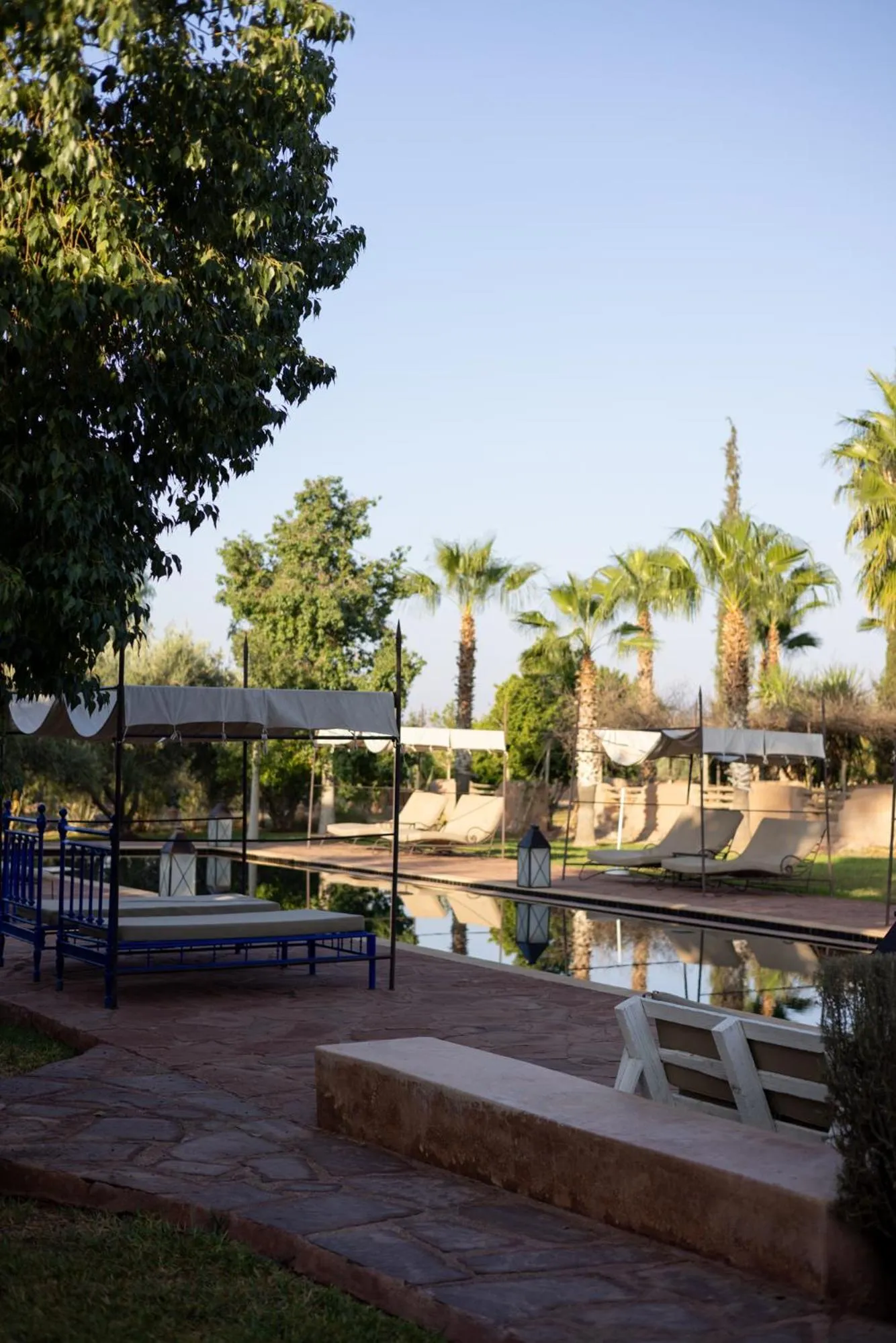 Natural landscape in Jnane Allia