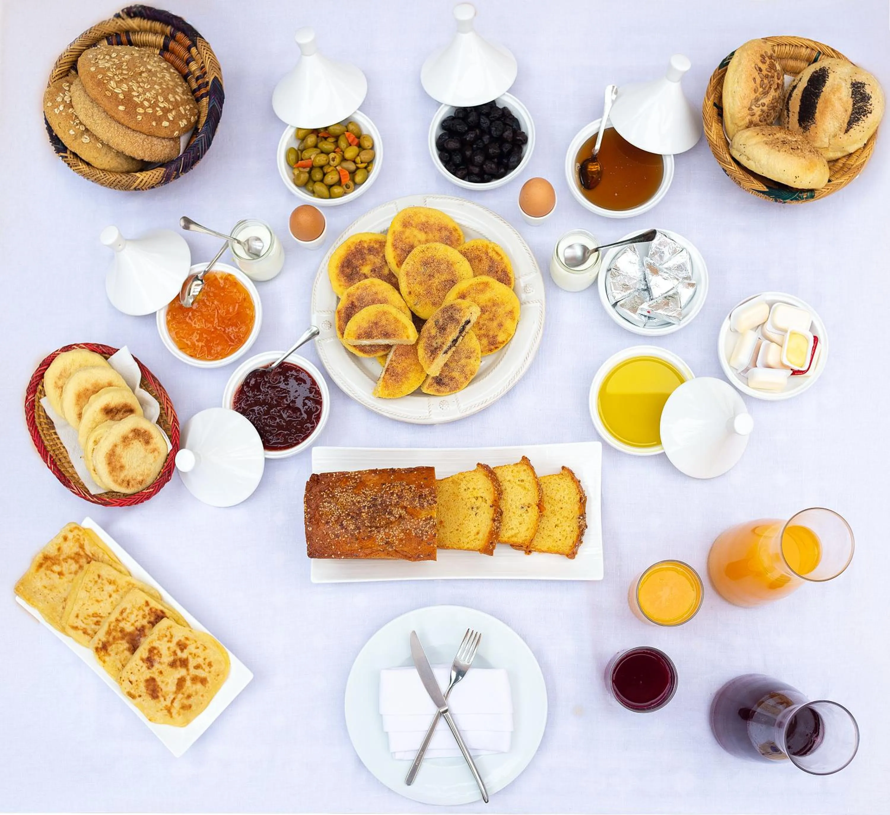 Food and drinks in Jnane Allia