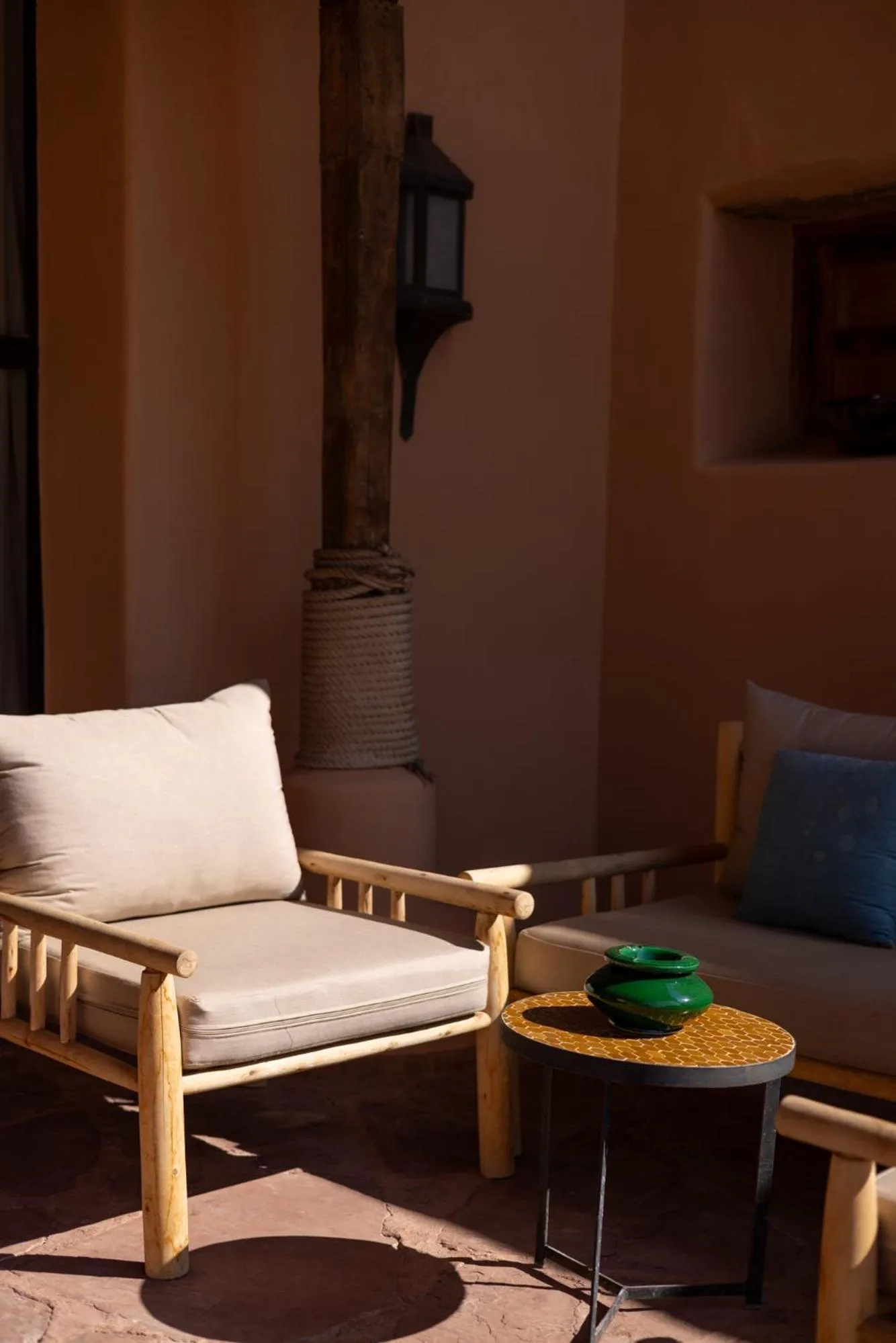 Dining area in Jnane Allia