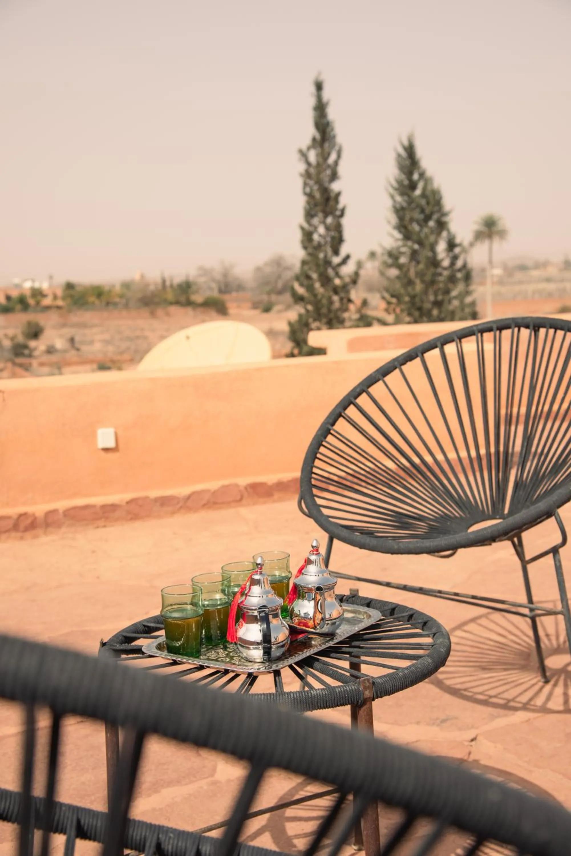 Dining area in Jnane Allia