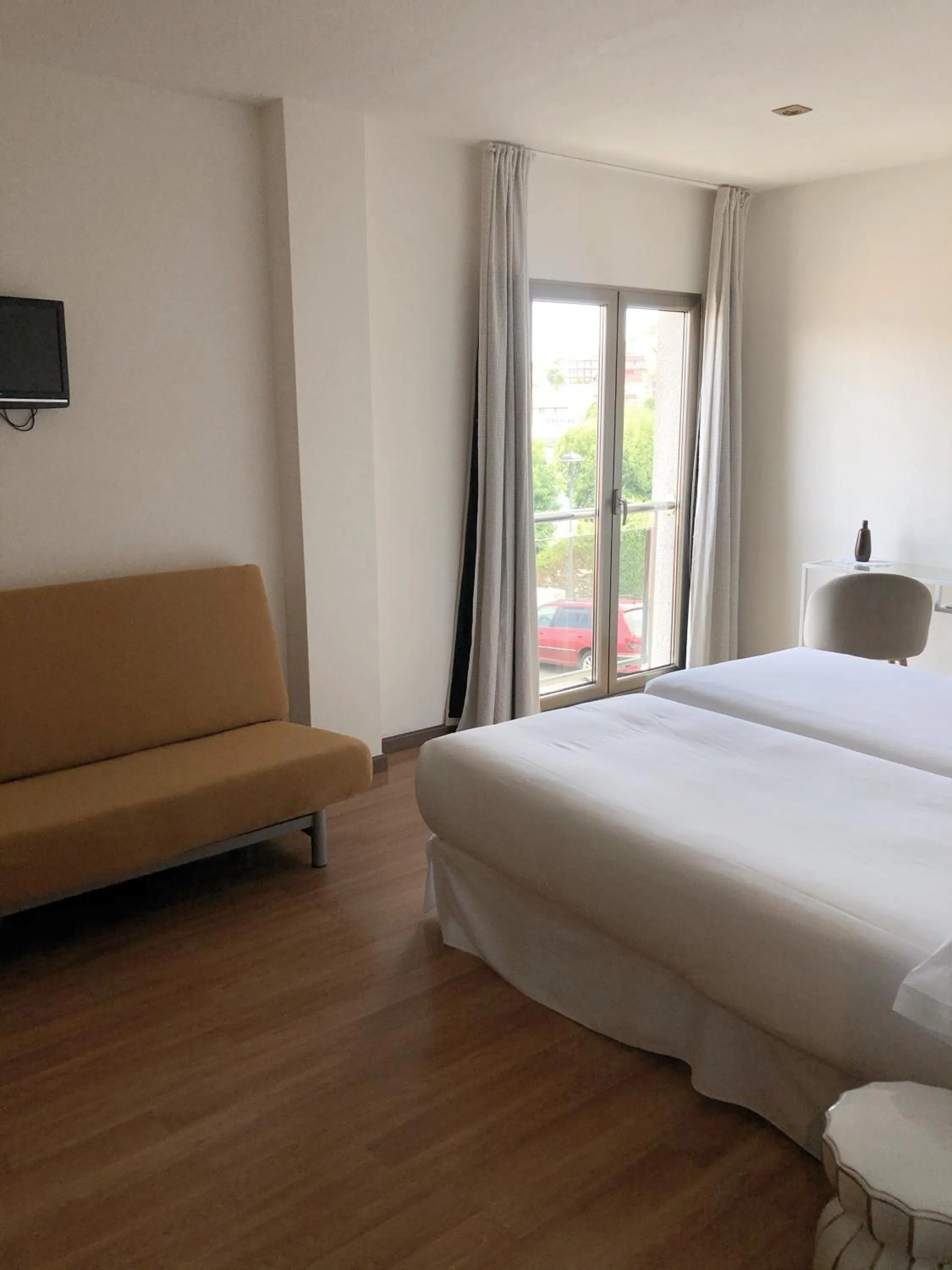 Bed in Hotel As Hortensias