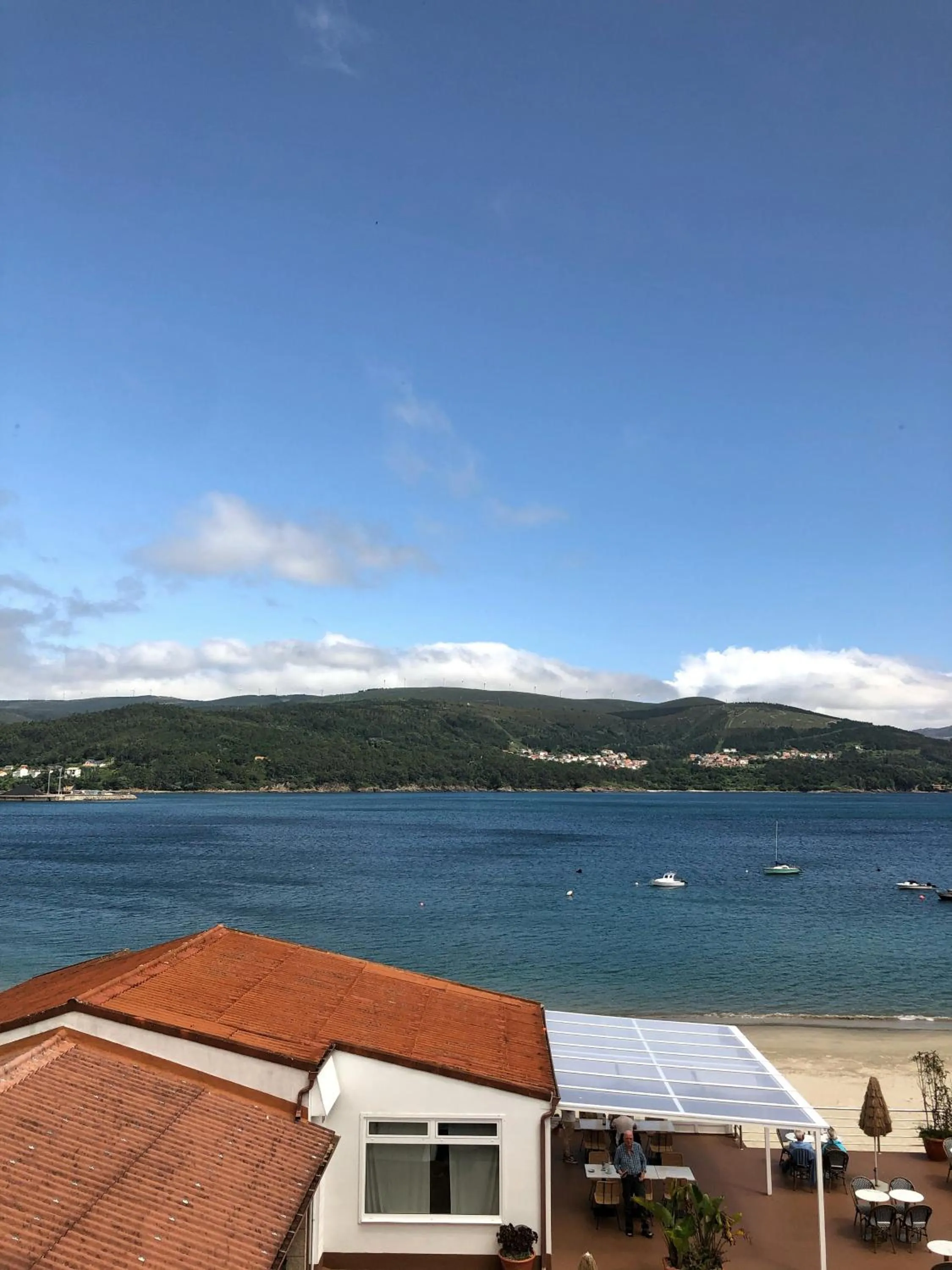 Mountain view in Hotel As Hortensias
