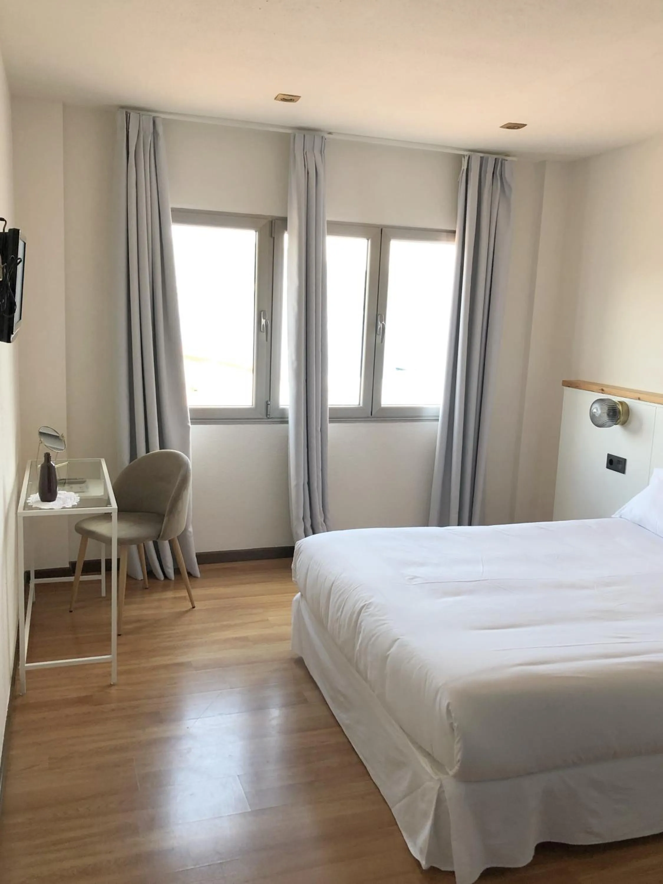 Bed in Hotel As Hortensias