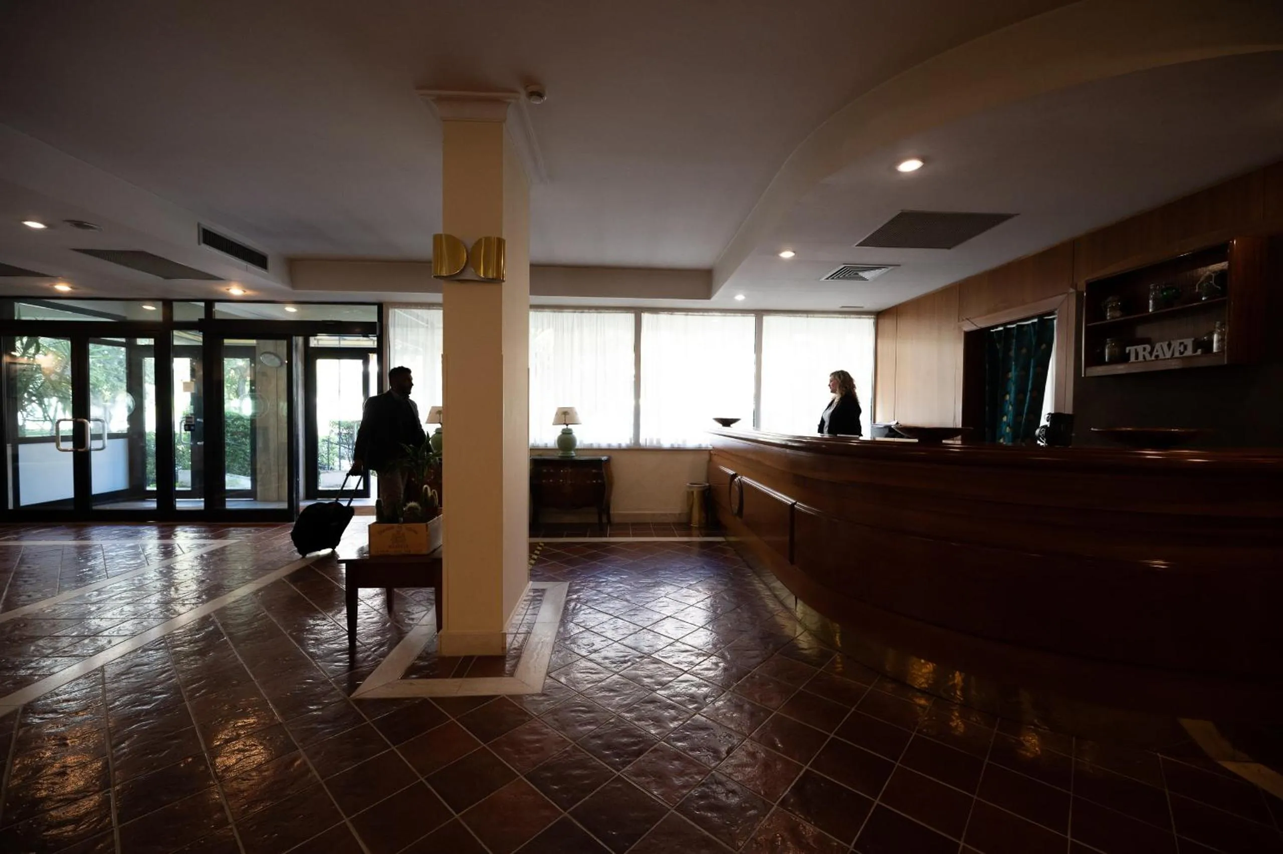 Lobby or reception in Hotel Torre Di Pratolungo