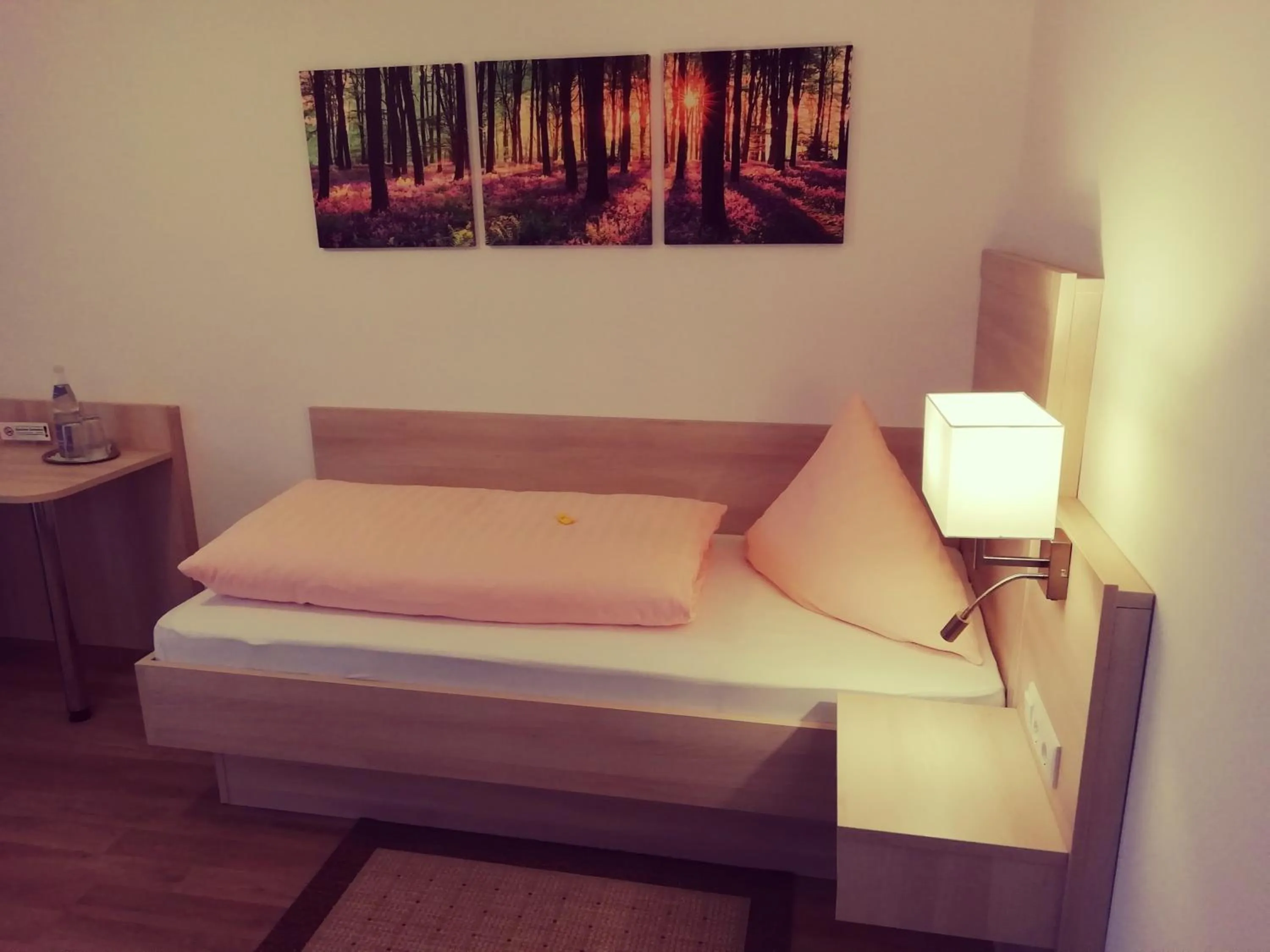 Photo of the whole room, Bed in Büchelsteiner Hof