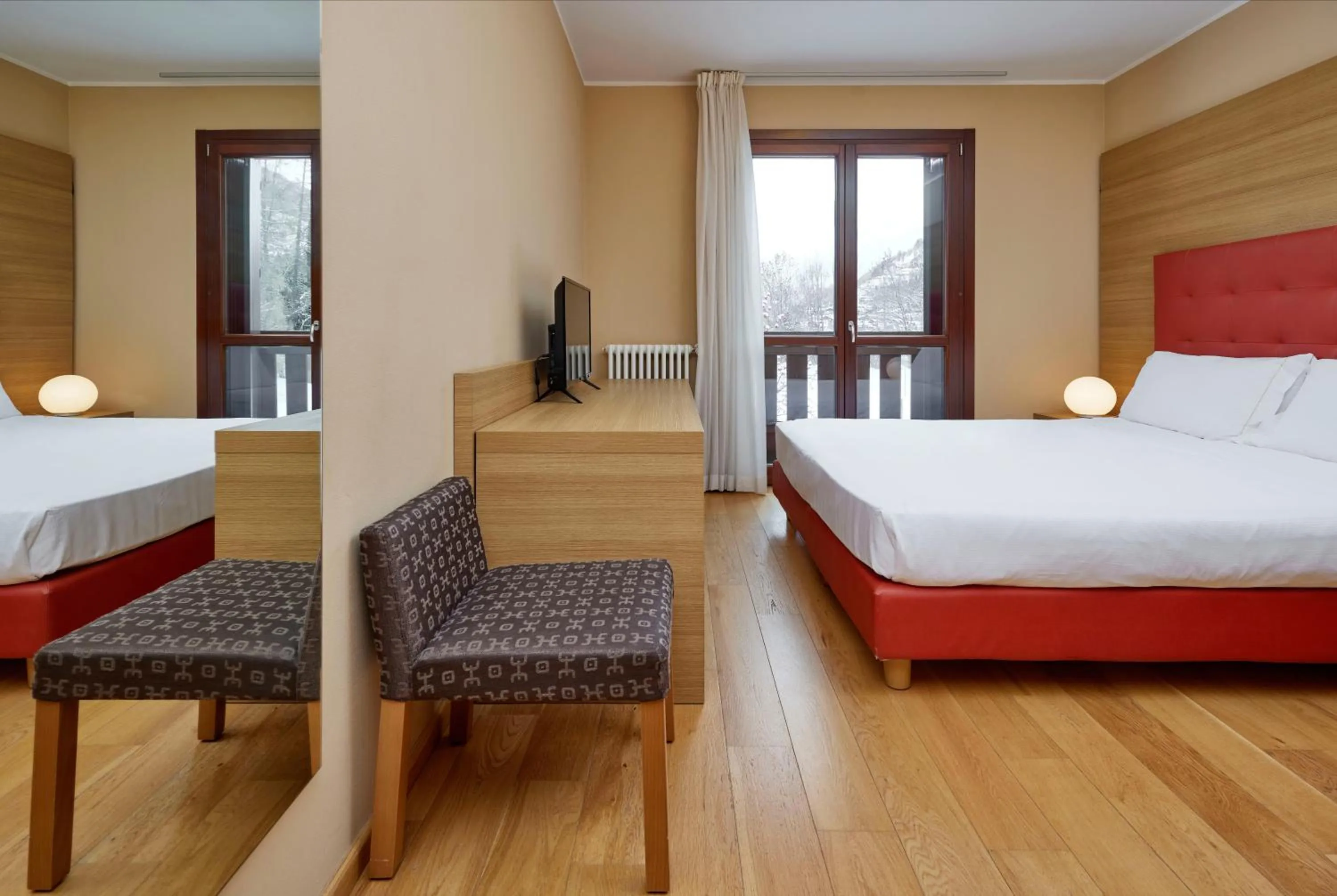 Bedroom, Bed in Blu Hotel Acquaseria