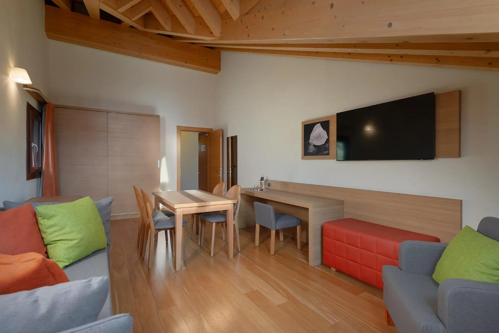 Seating area in Blu Hotel Acquaseria