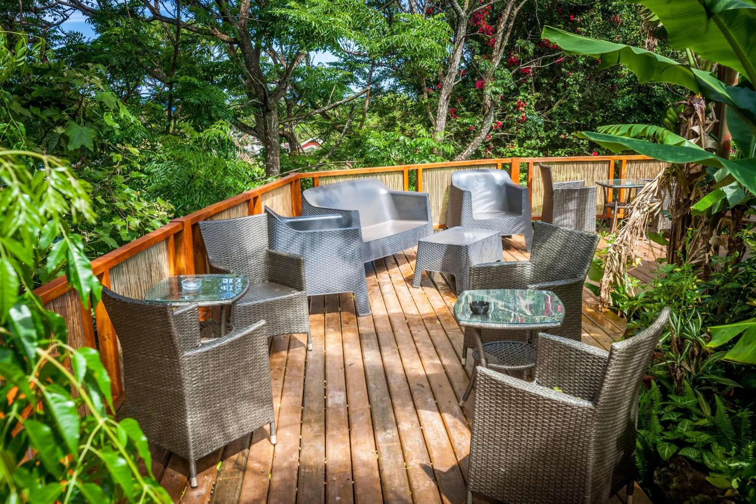 Patio in Easter Island Ecolodge