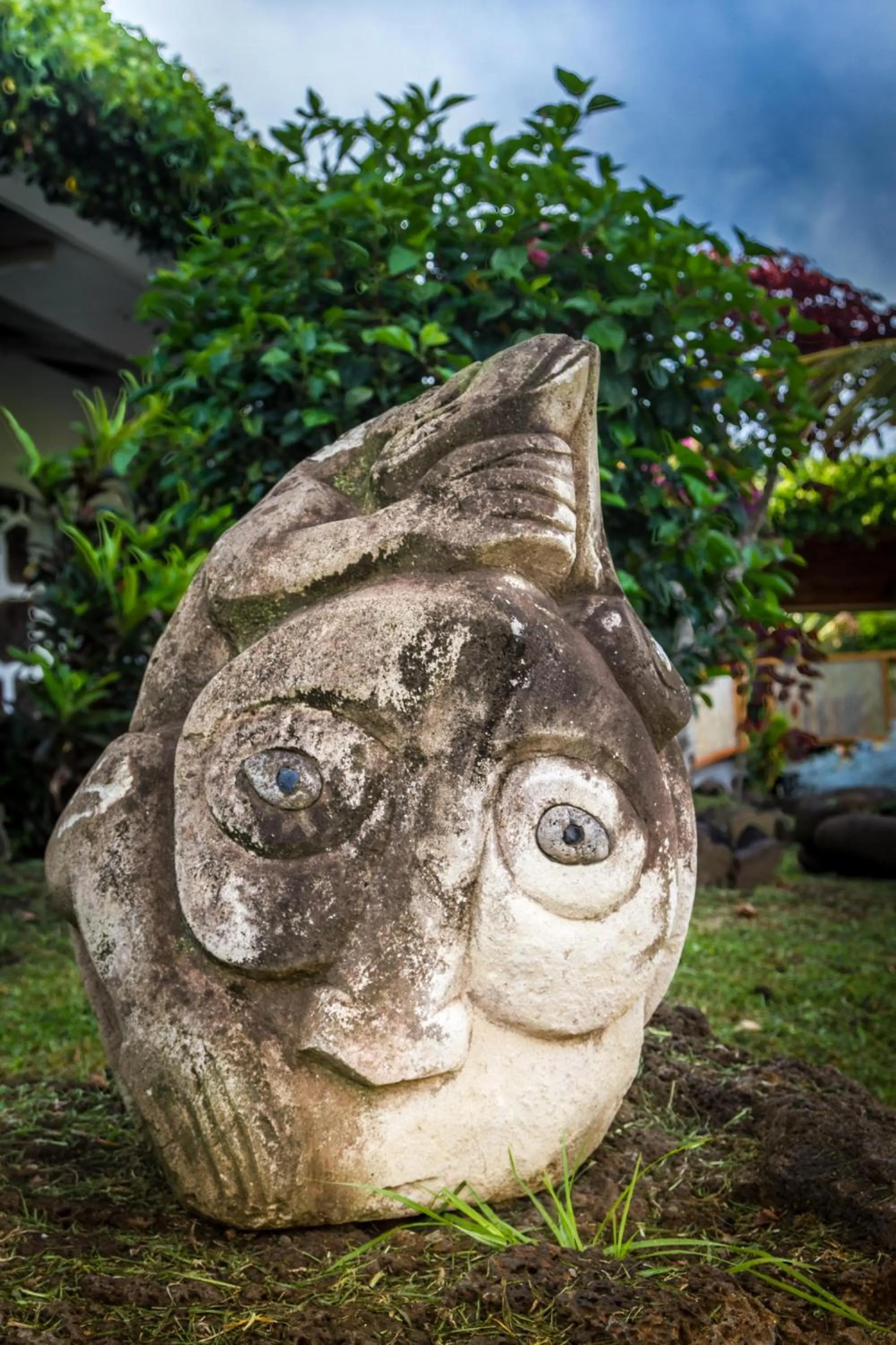 Patio in Easter Island Ecolodge