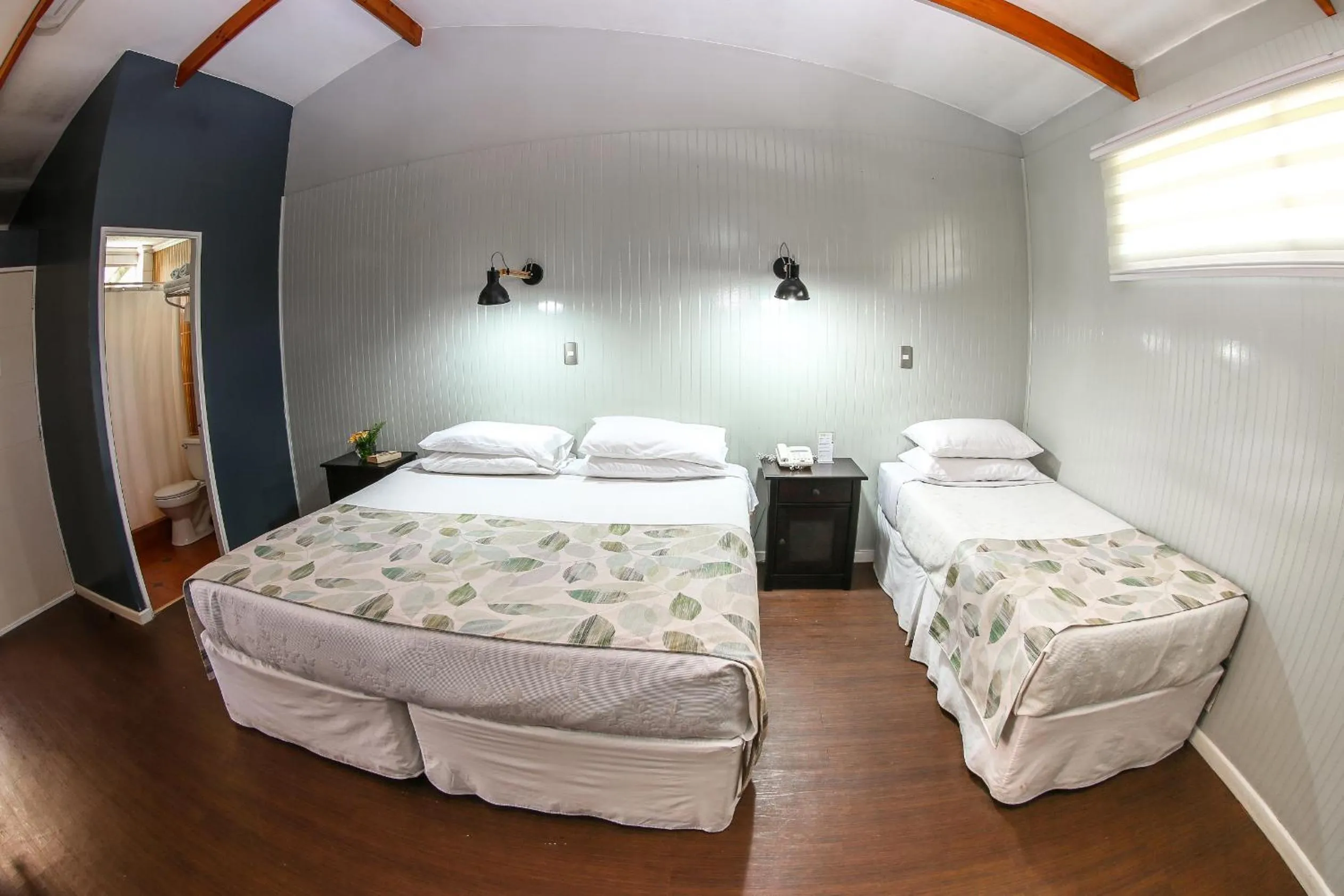 Photo of the whole room, Bed in Easter Island Ecolodge