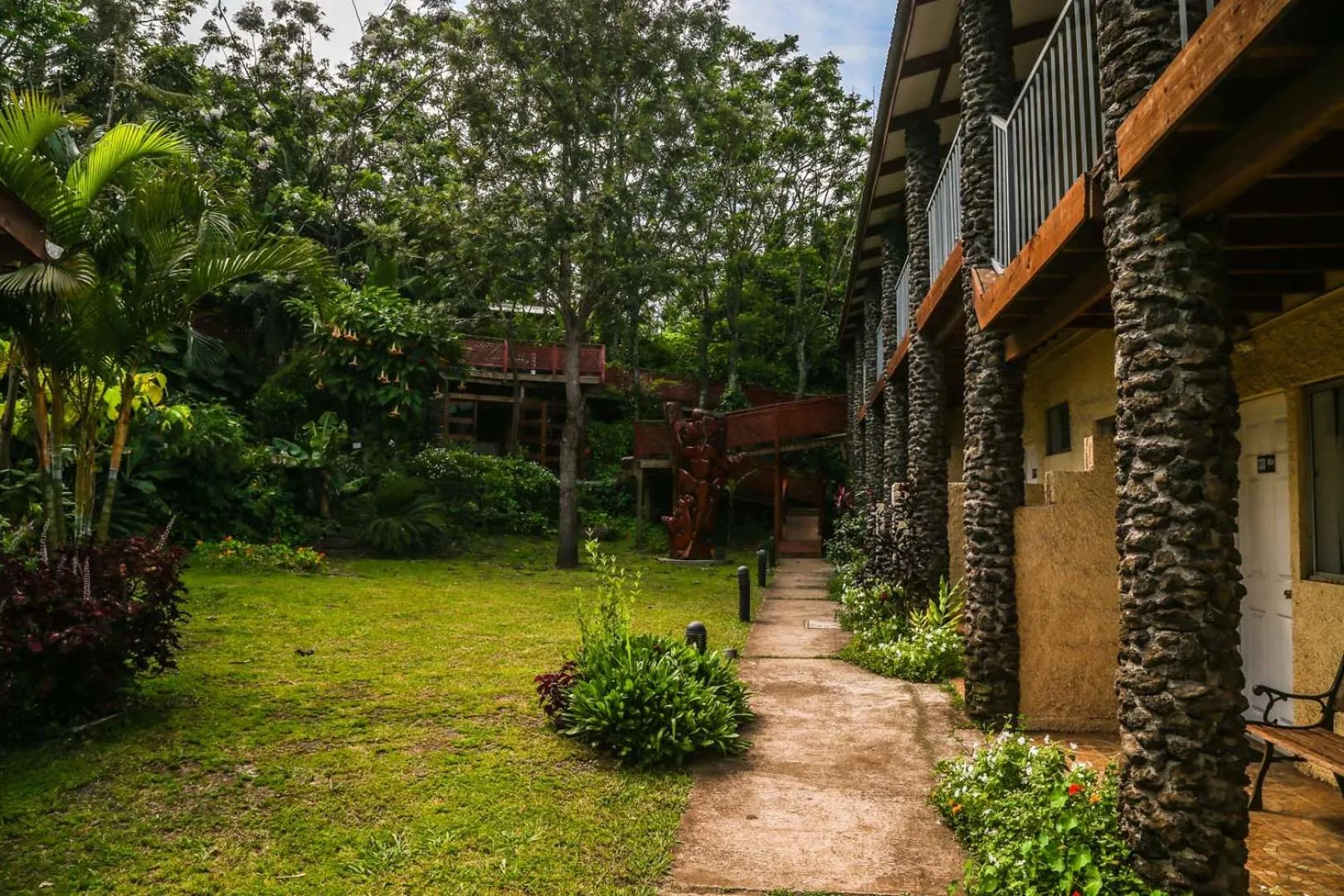 Balcony/Terrace in Easter Island Ecolodge