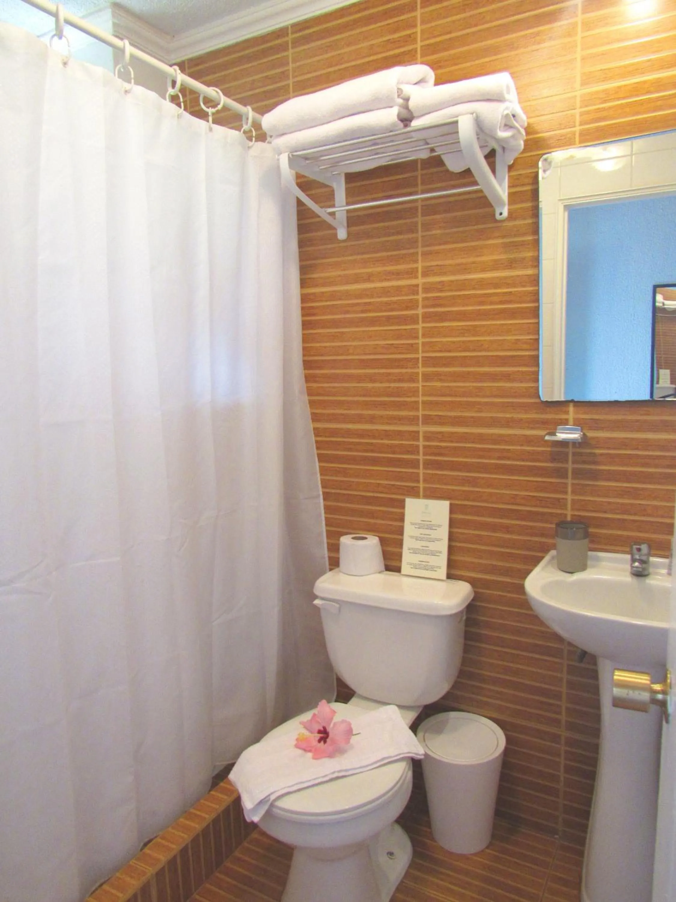 Bathroom in Easter Island Ecolodge