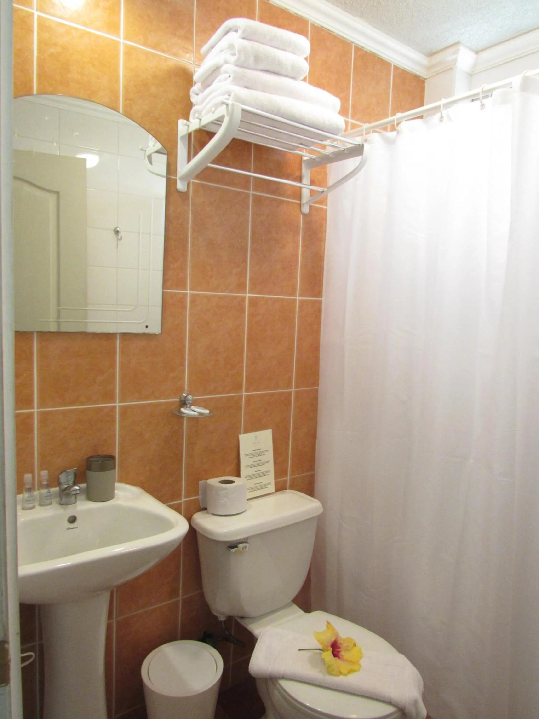 Bathroom in Easter Island Ecolodge