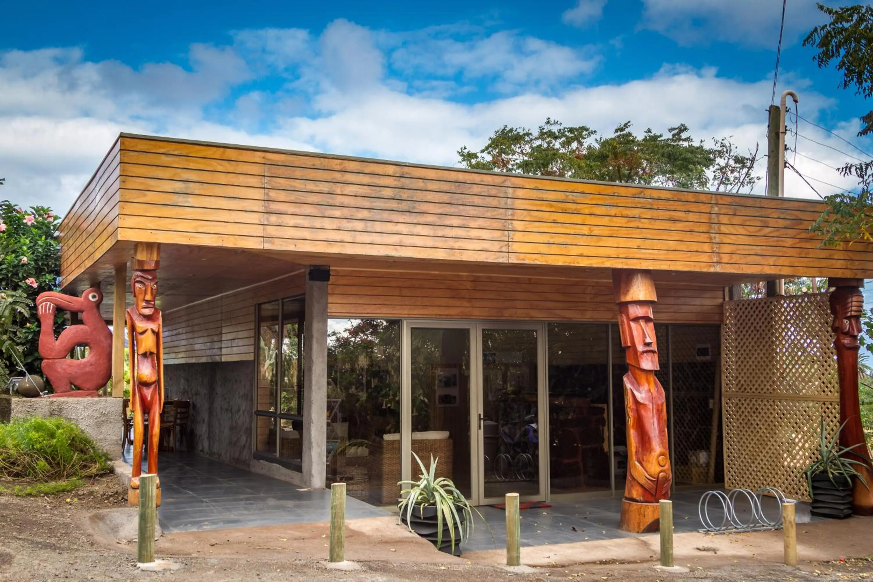 Property building in Easter Island Ecolodge