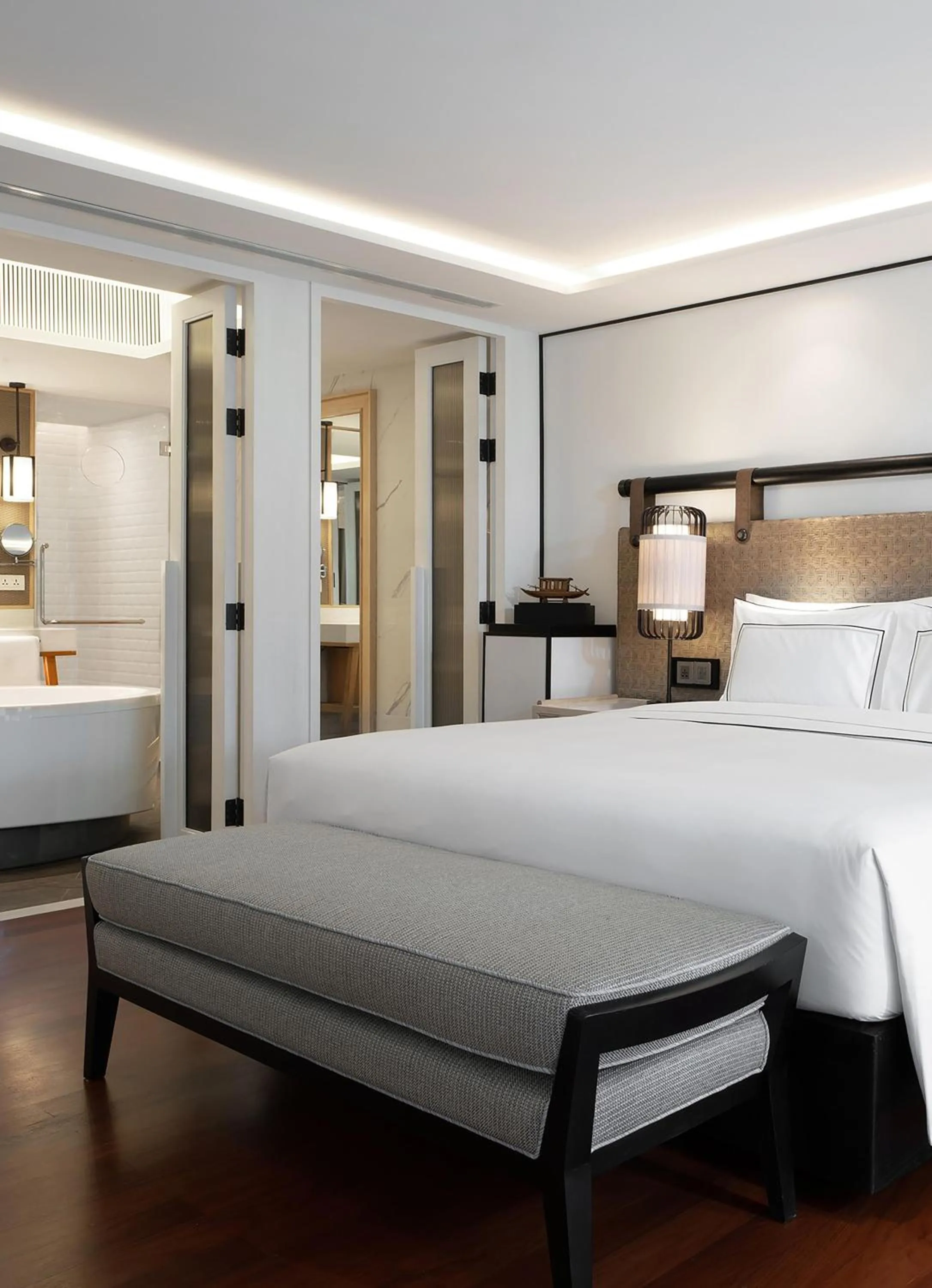 Bedroom, Bed in Melia Koh Samui