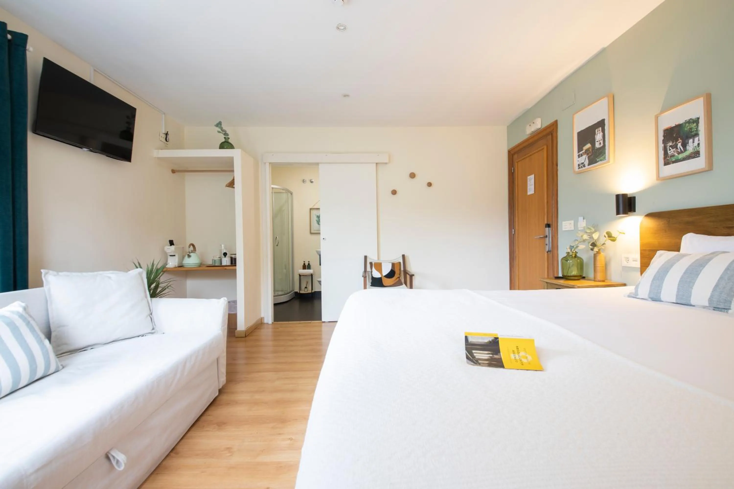 Bed in Hotel Donosti