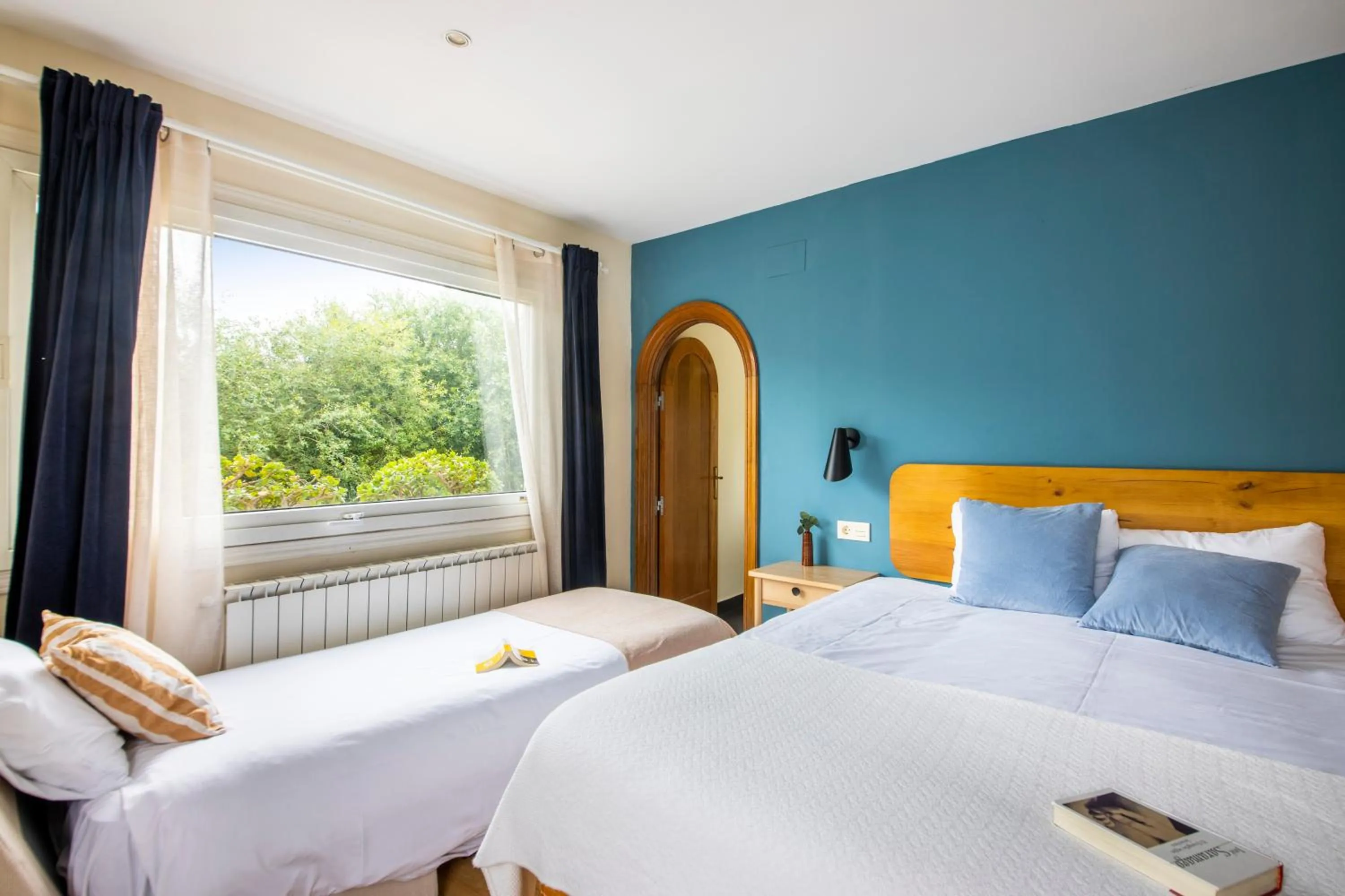 Bed in Hotel Donosti