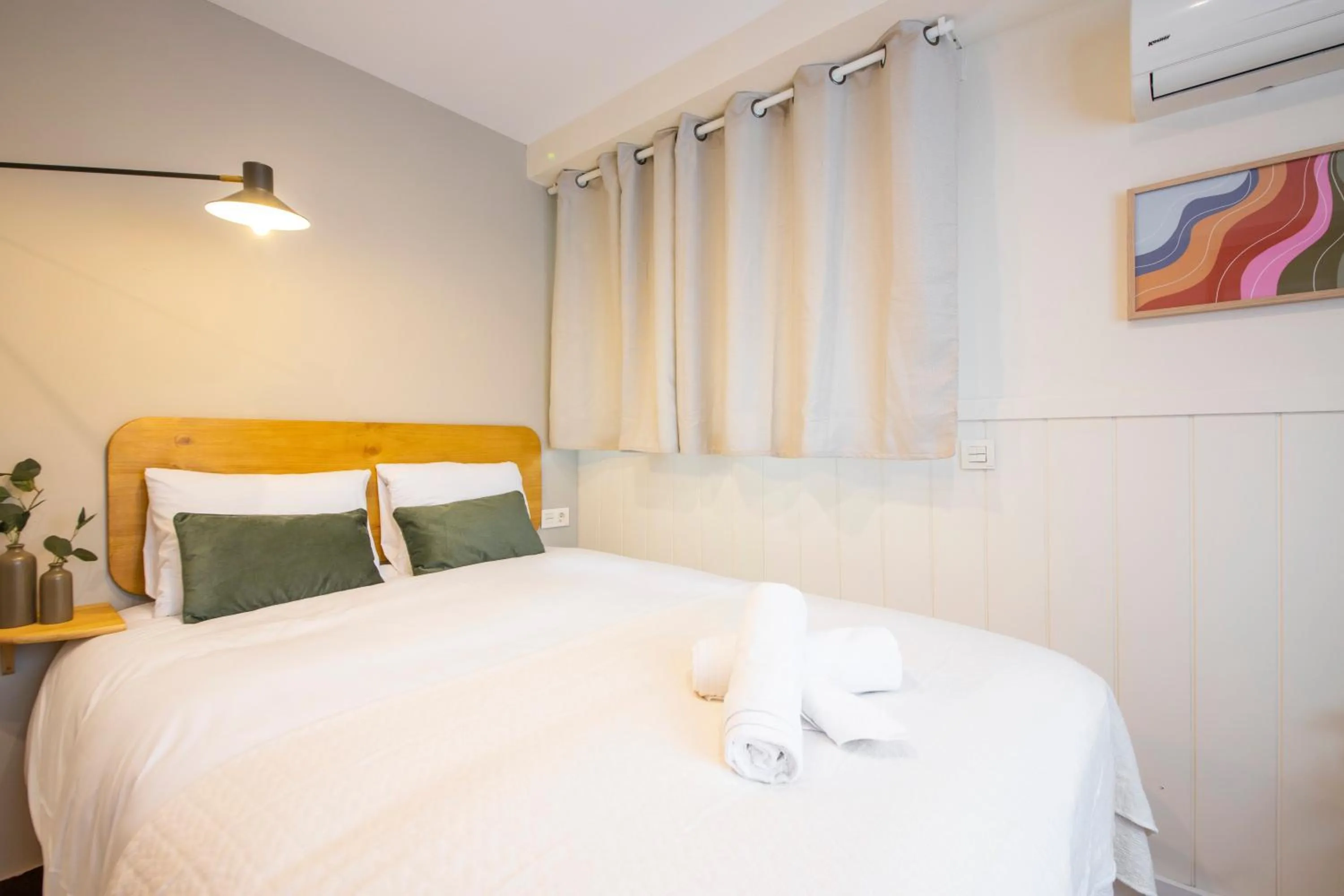 Bed in Hotel Donosti