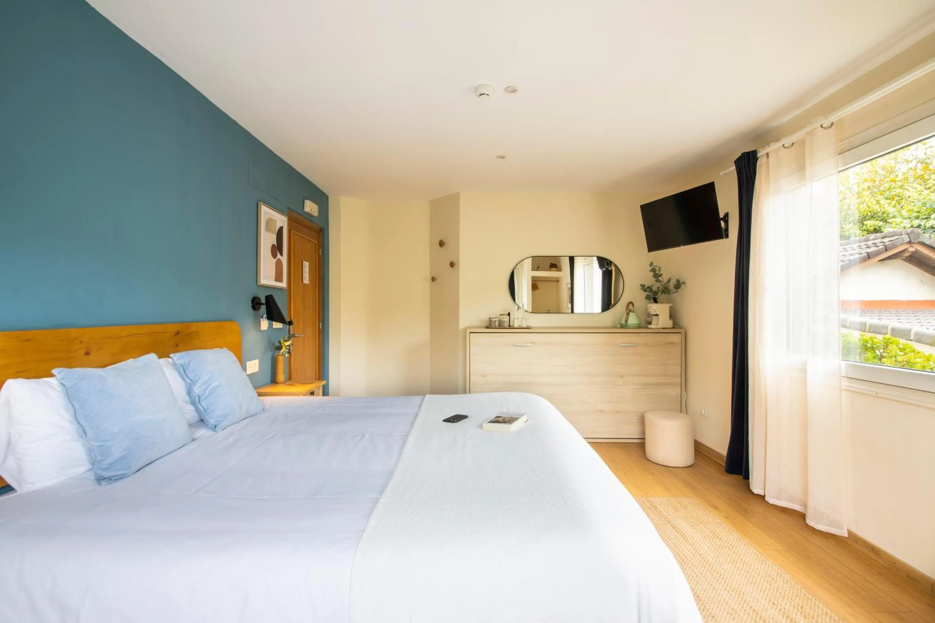 Bed in Hotel Donosti