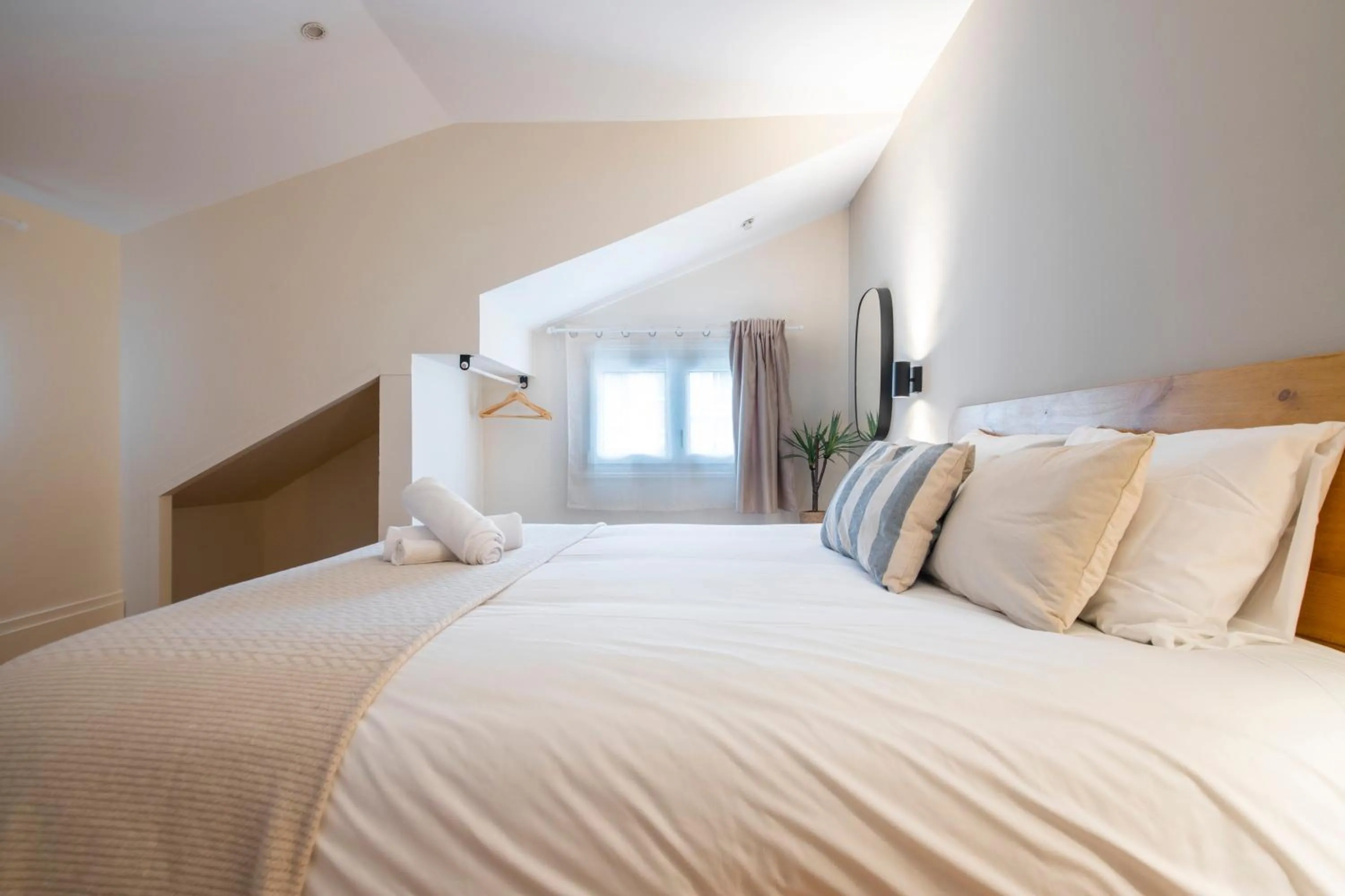 Bed in Hotel Donosti