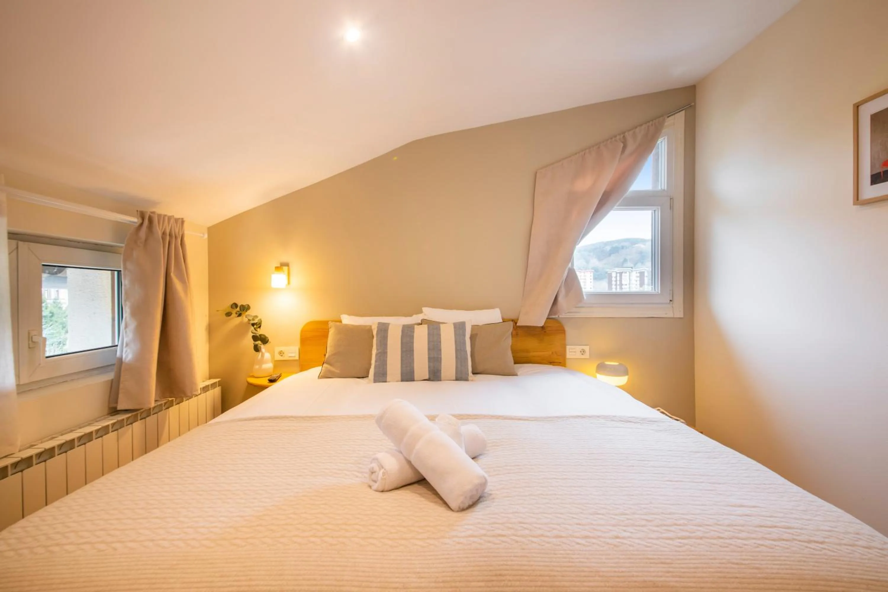 Bed in Hotel Donosti