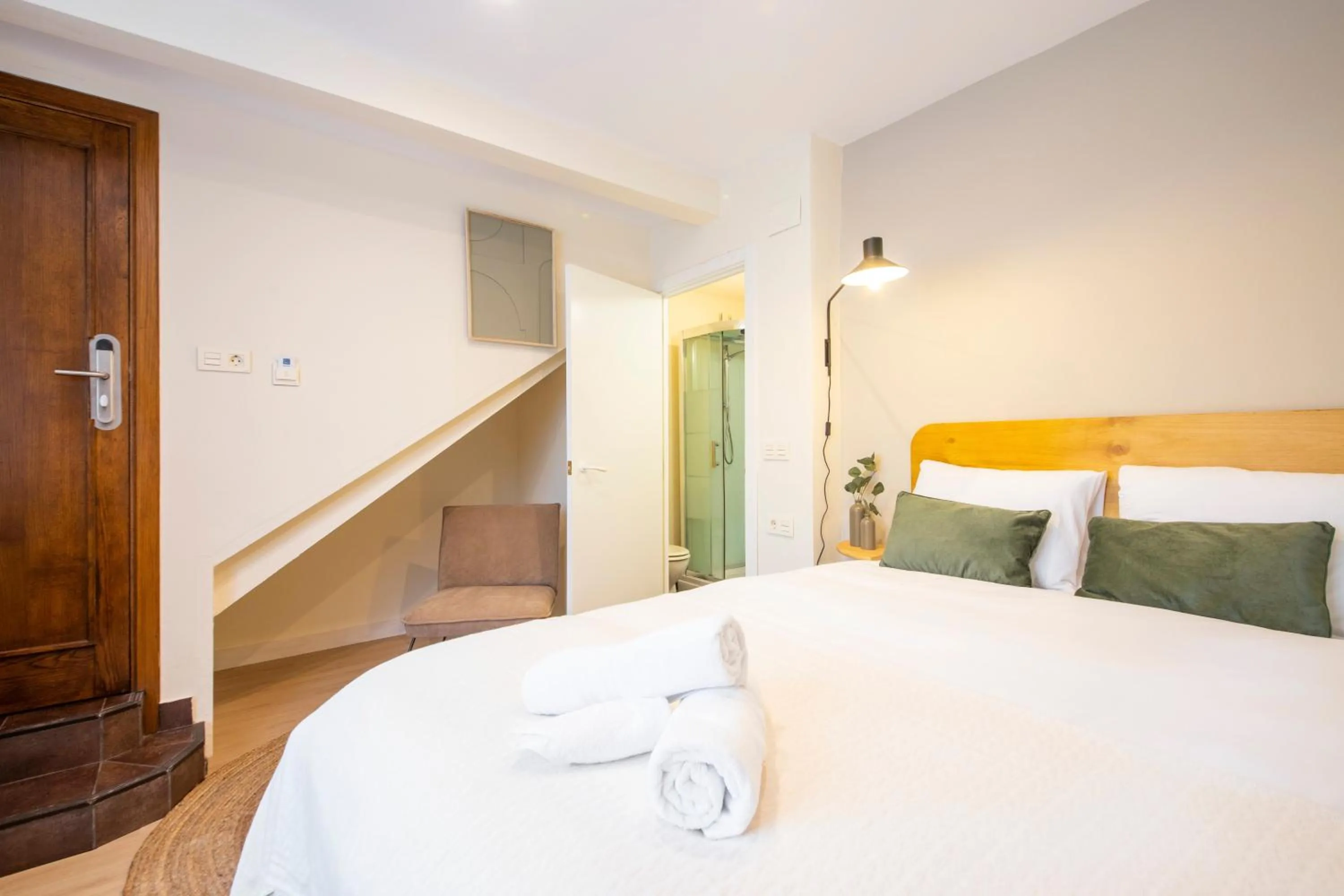 Bed in Hotel Donosti